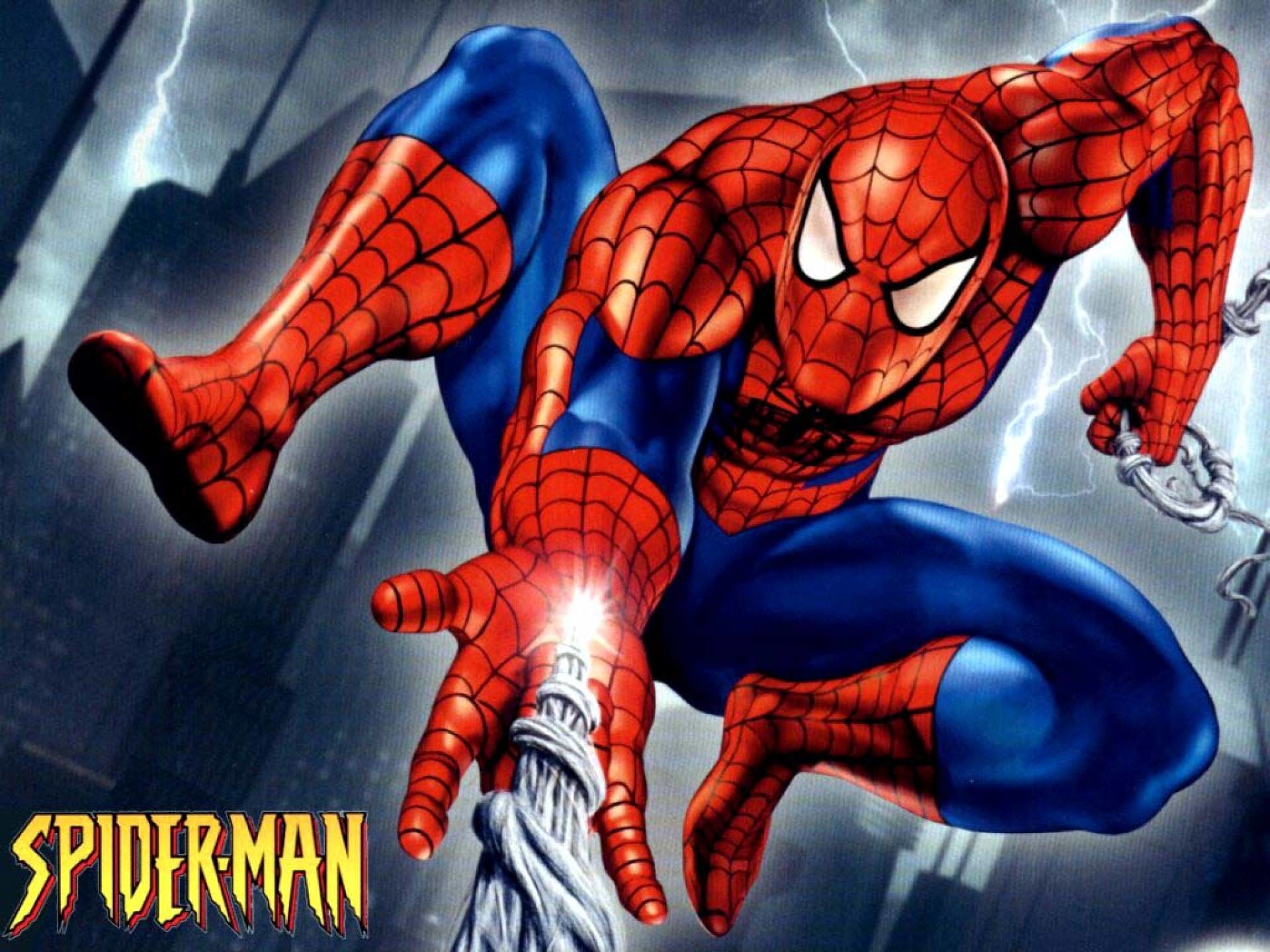 Spiderman Cartoon Wallpapers (71+ pictures)
