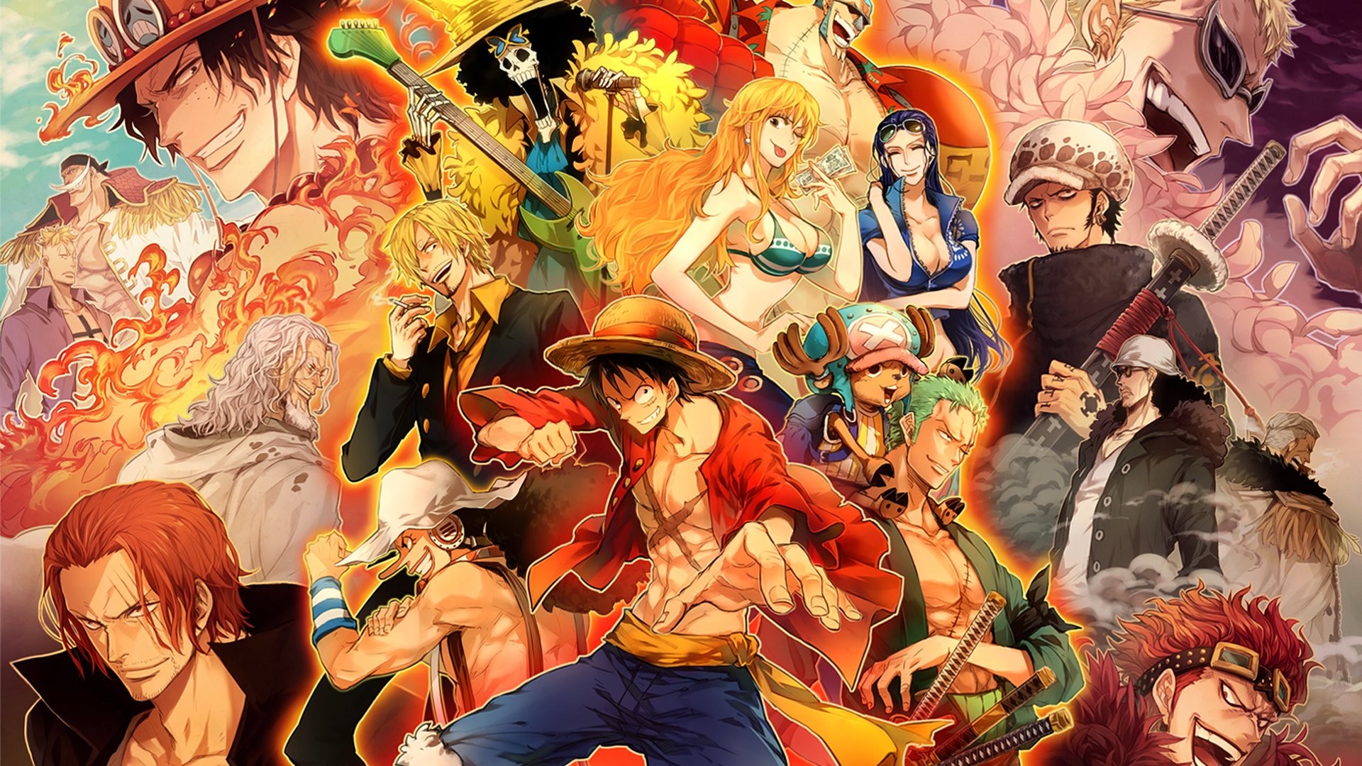 Ảnh nền băng Mũ Rơm ở Wano, anh em có... - Fans of One Piece | Facebook