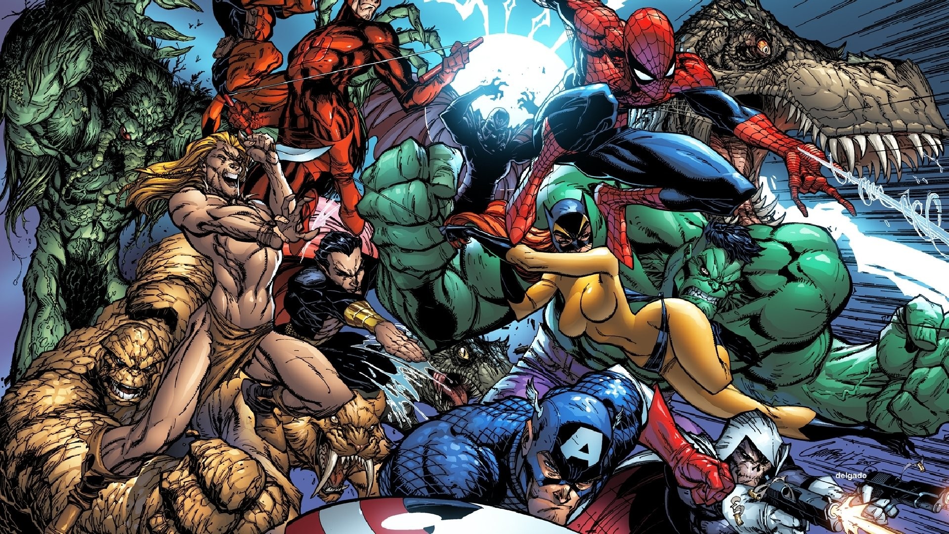 Marvel Comic Wallpaper (60+ pictures)