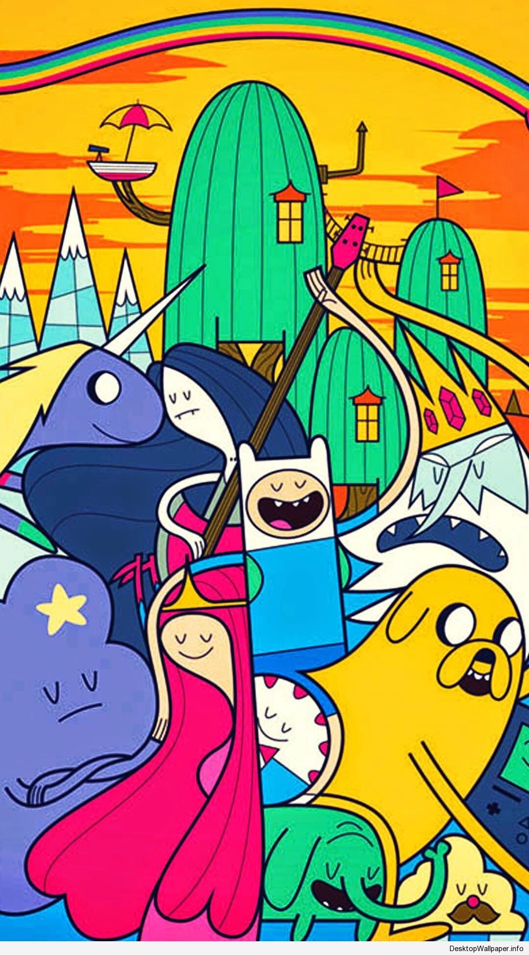 adventure time iphone wallpapers