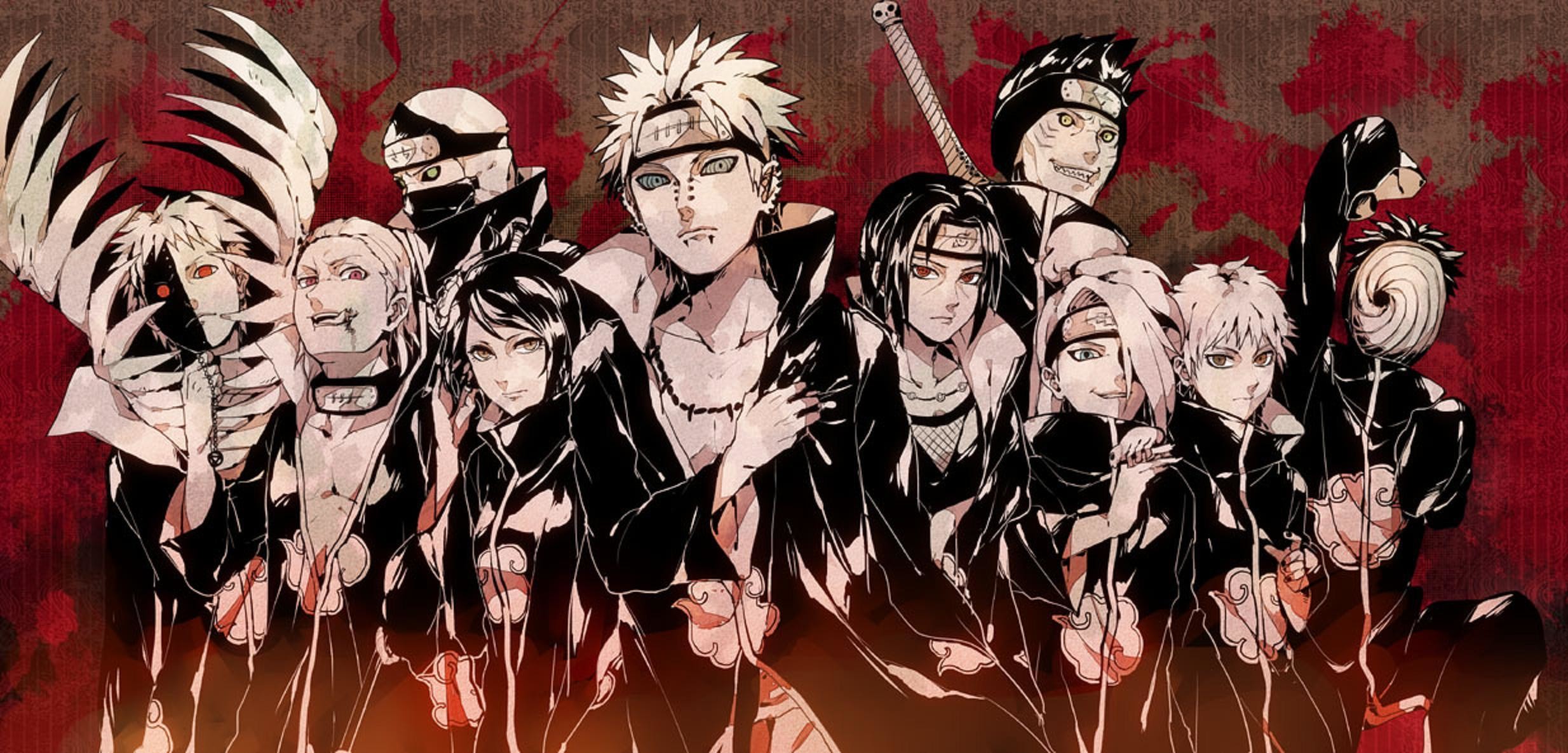 Akatsuki wallpaper  Naruto wallpaper iphone, Wallpaper naruto shippuden,  Naruto shippuden