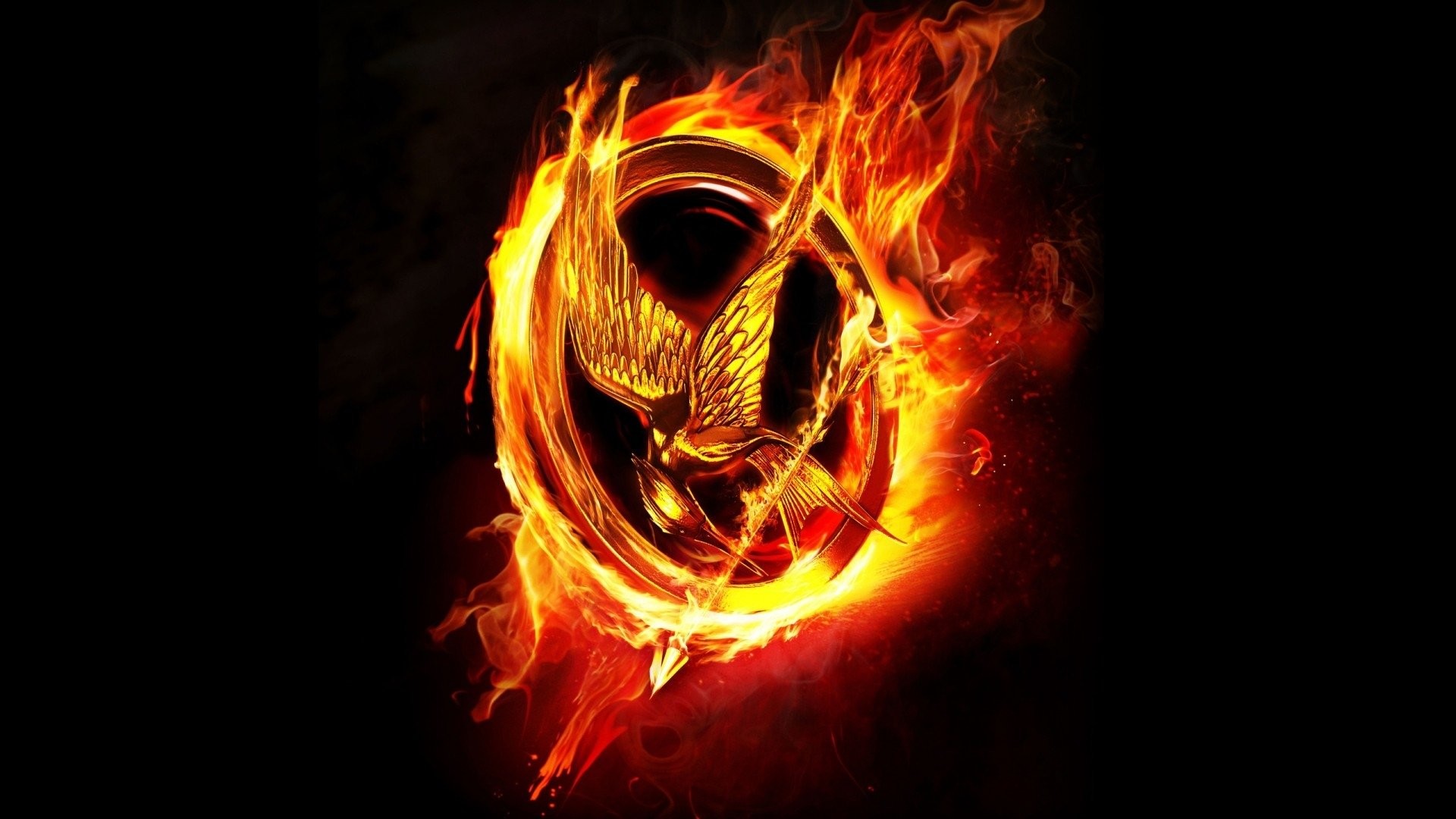 the hunger games trilogy wallpaper