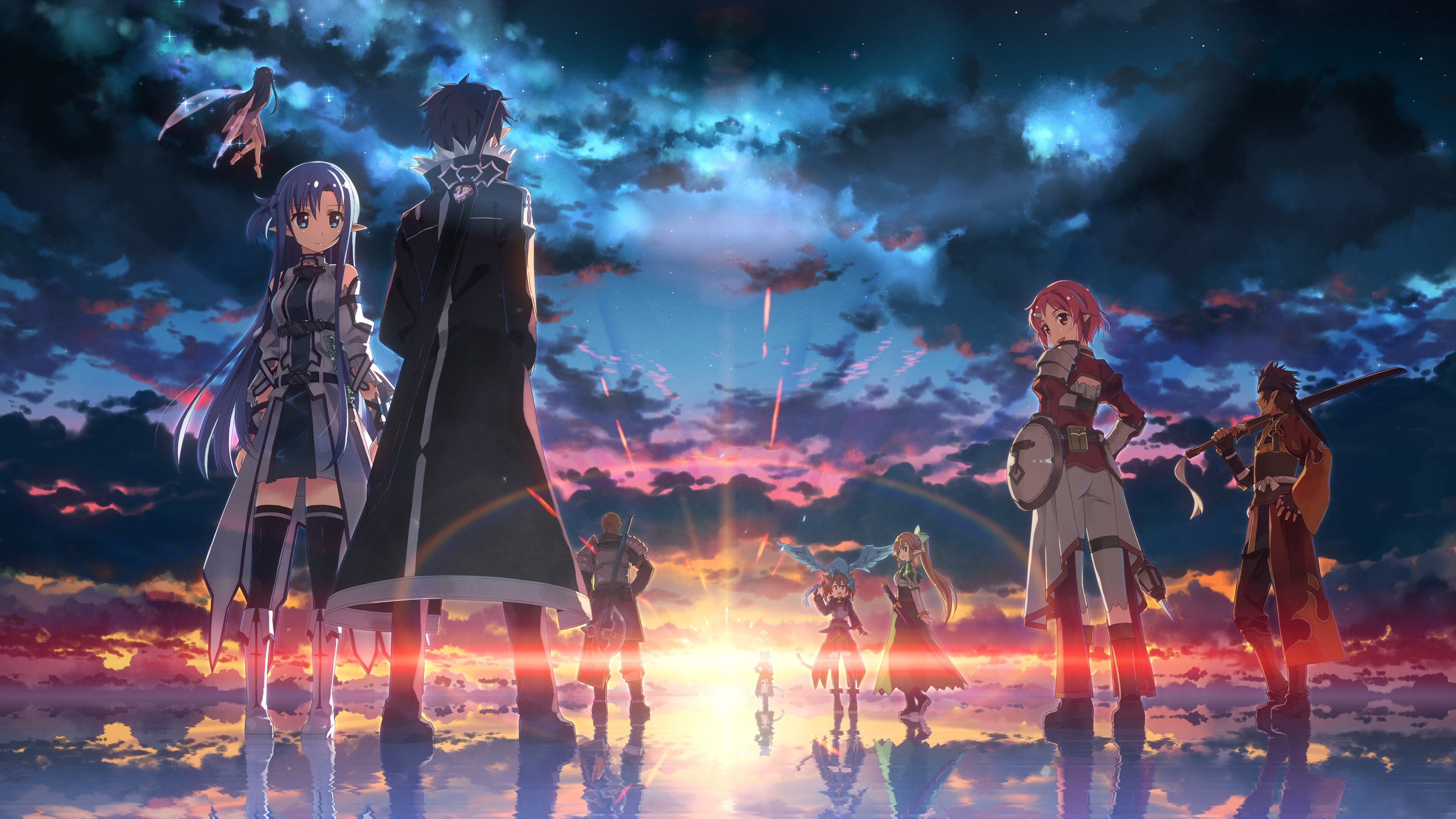 sword art online wallpaper 1920x1080 kirito and asuna