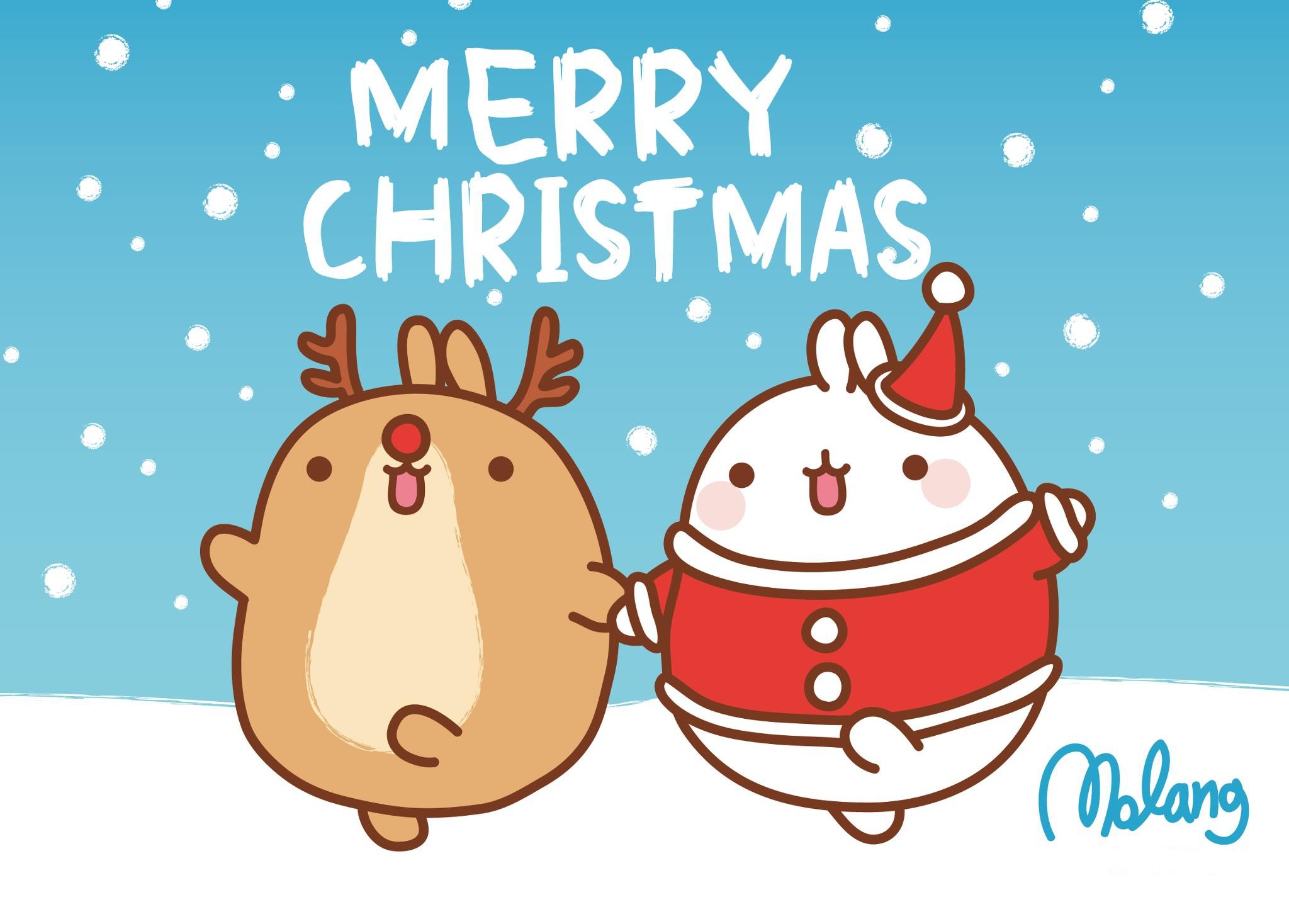 Cute Christmas Wallpapers (63+ pictures)