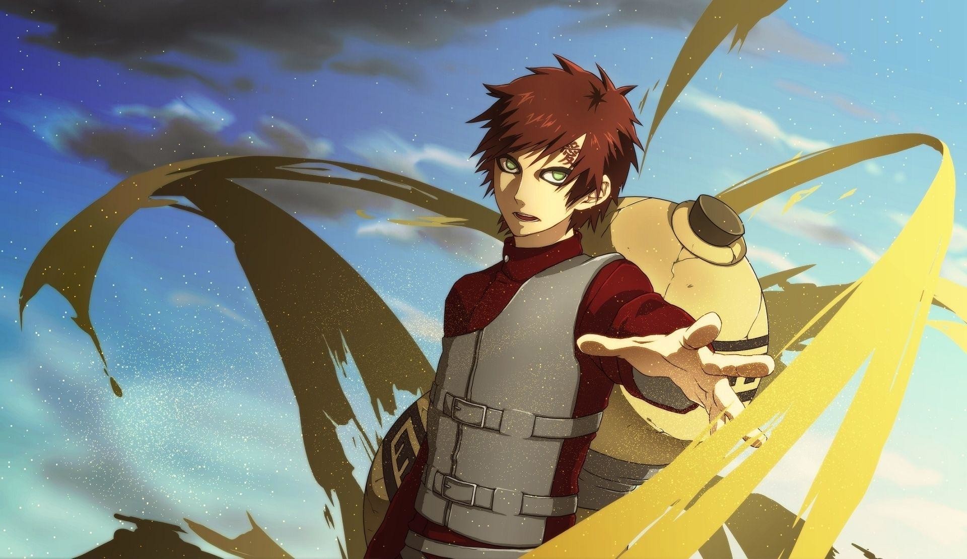 Naruto Wallpaper: ~ Gaara of the Sand ~ - Minitokyo