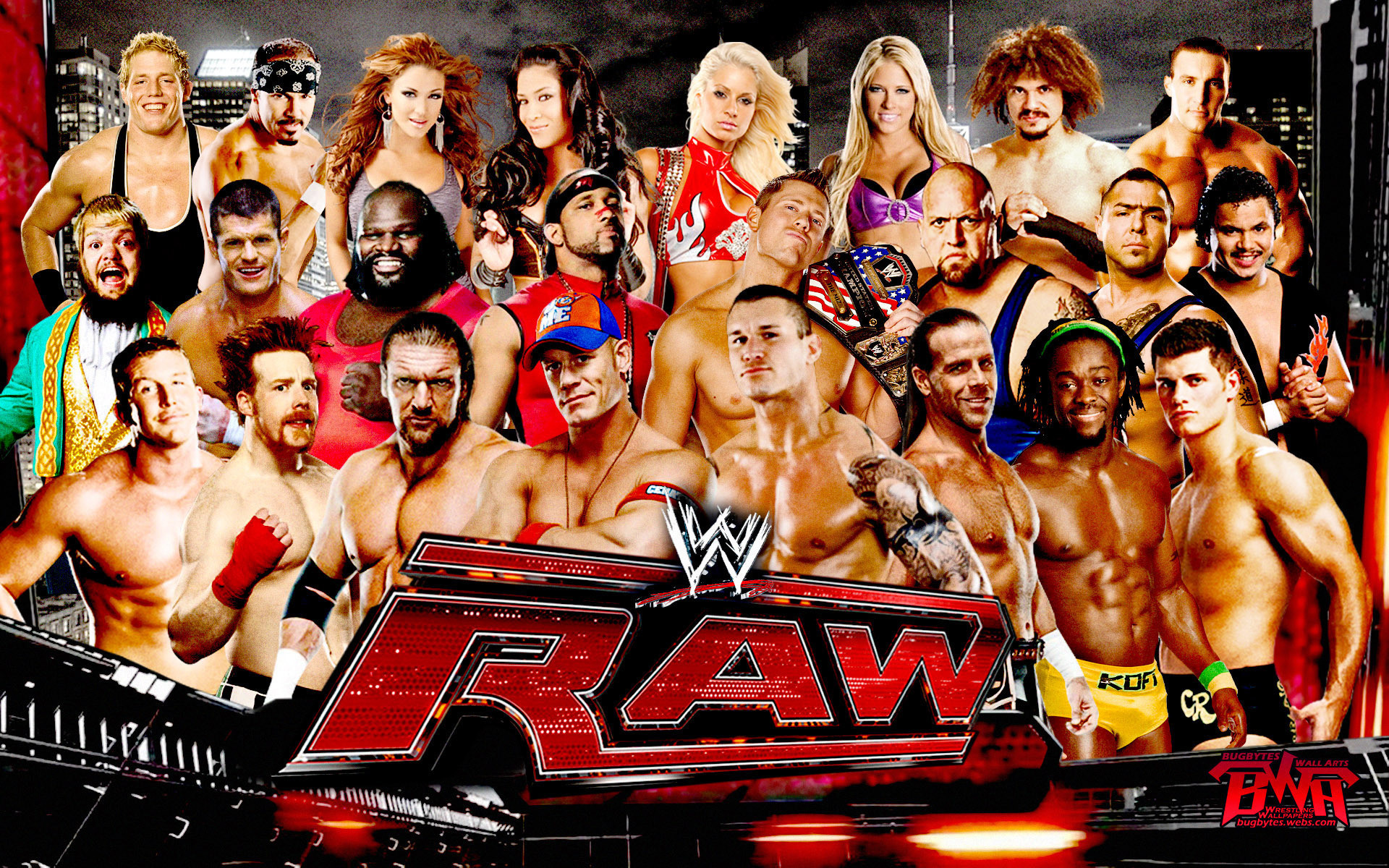 Wallpaper of WWE Raw (75+ pictures)