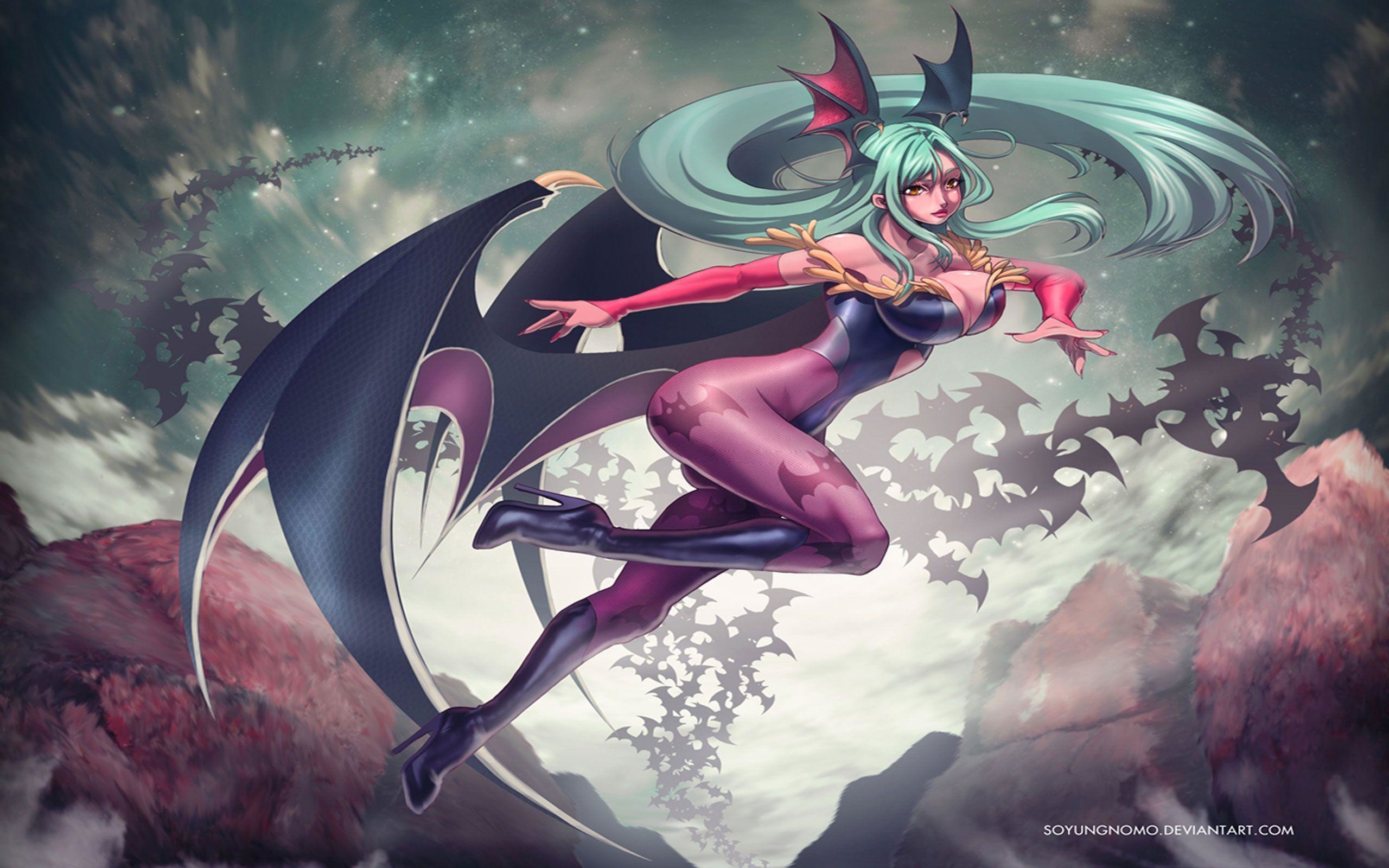 Wallpaper morrigan aensland