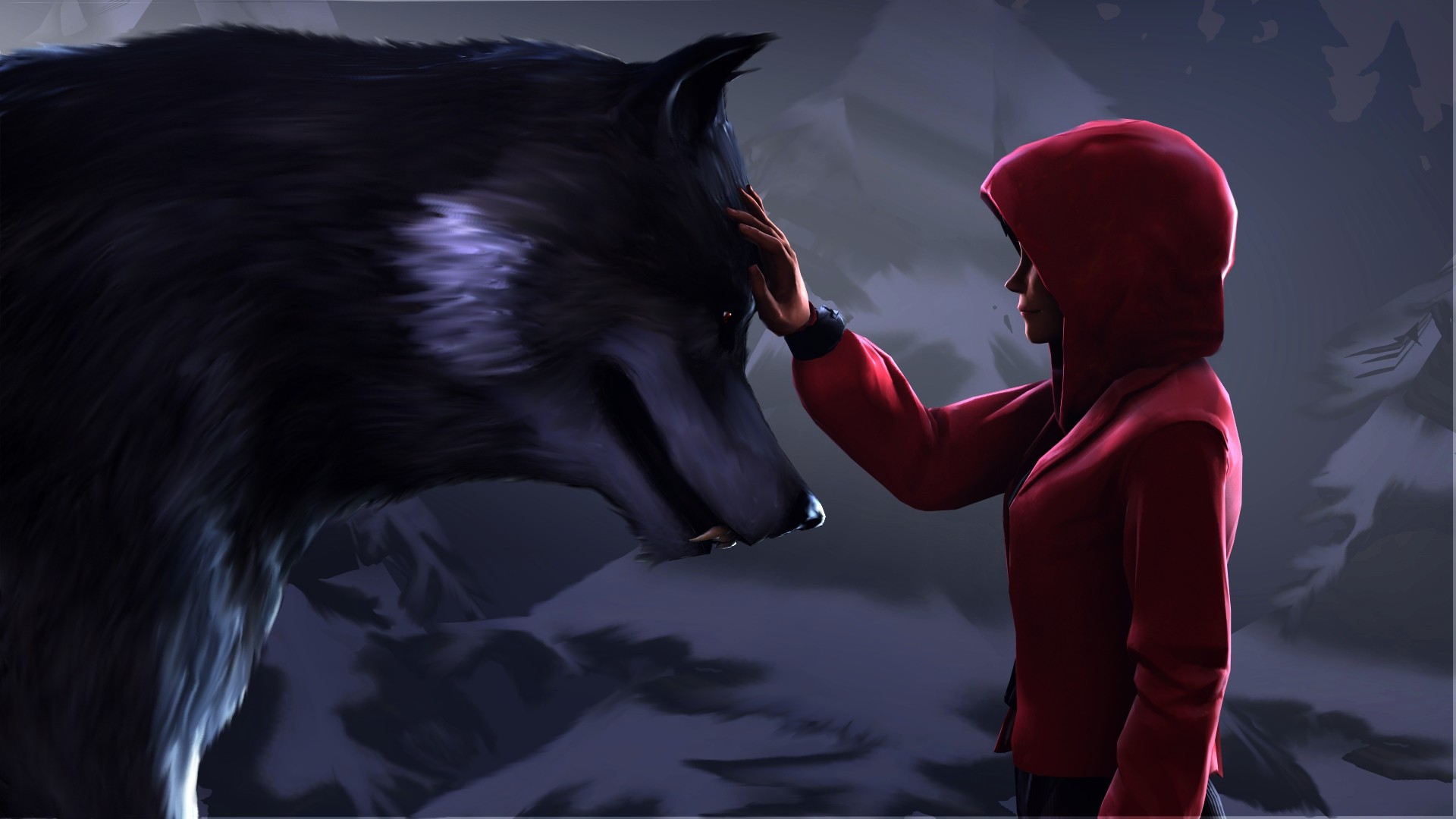 Werewolf red riding hood