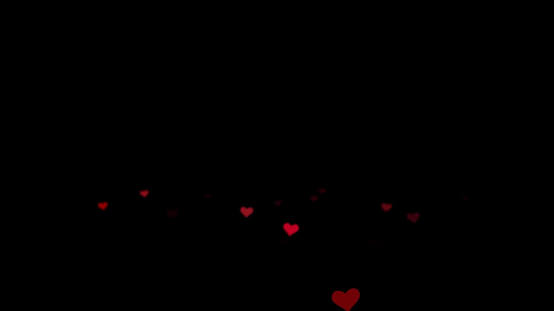 Hearts with Black Background (40+ pictures)