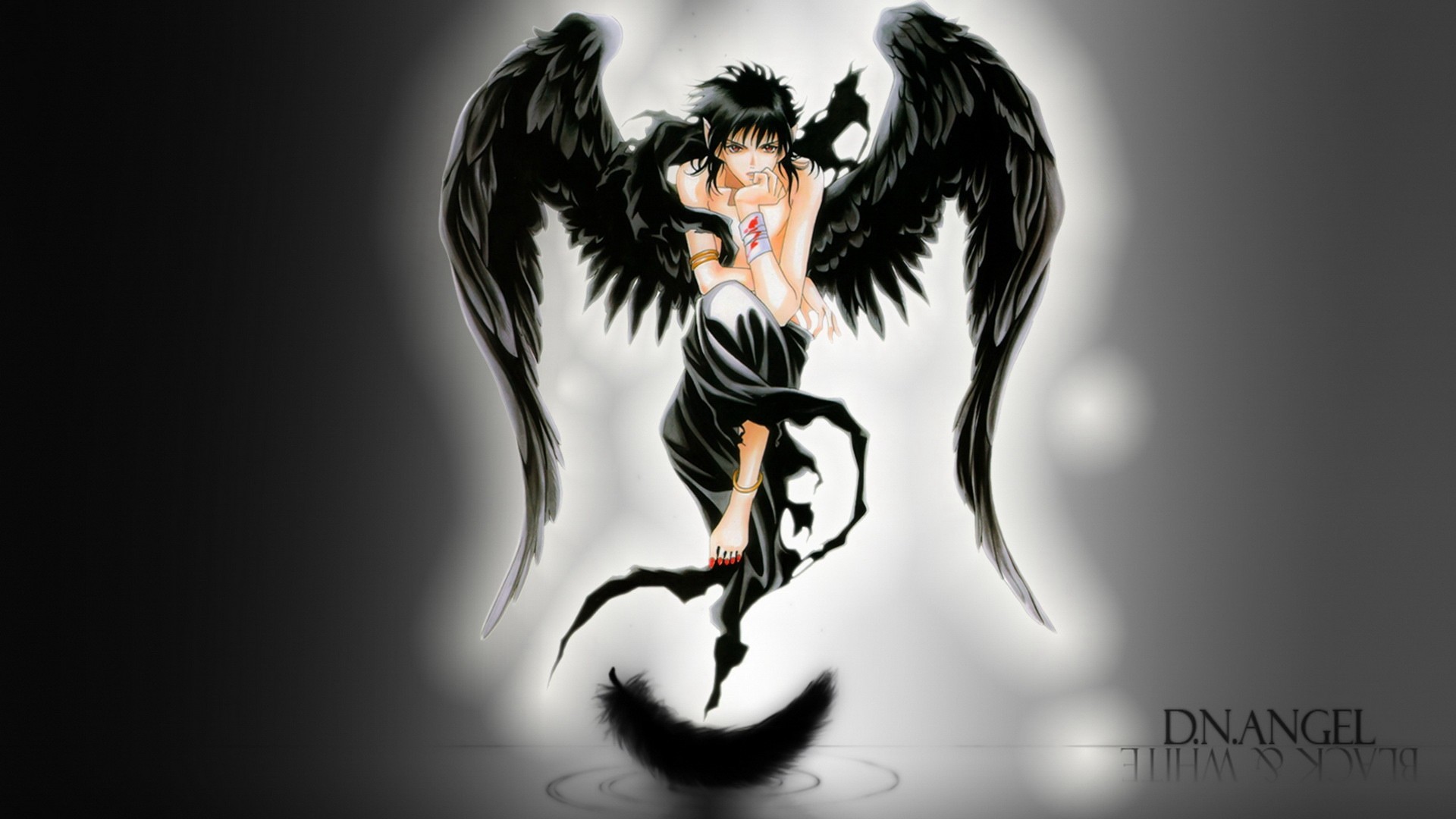 Angel And Demon Mask Couple Wings Orginal Hd Wallpaper  Wallpapers13com