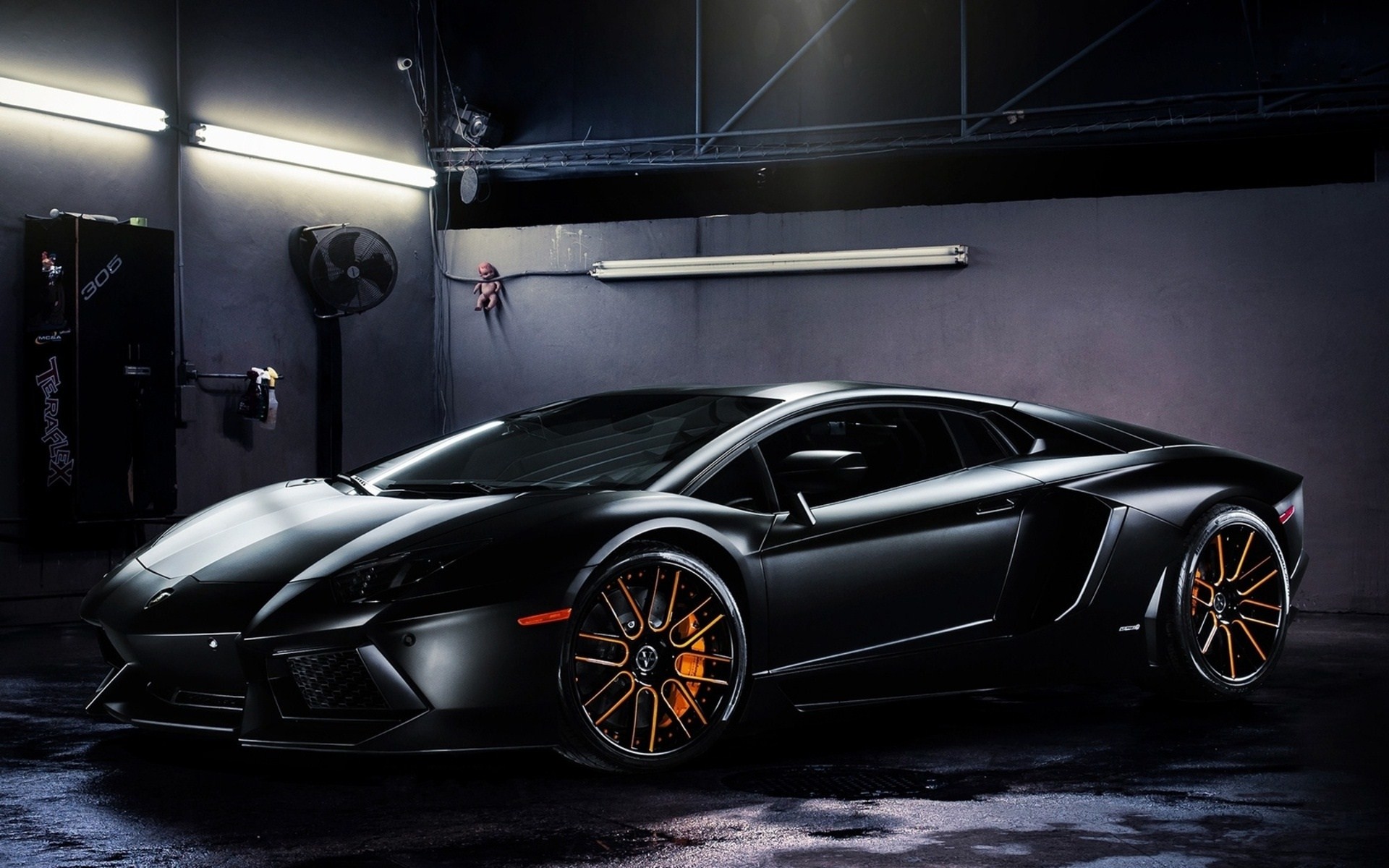 Lamborghini Gallardo Wallpaper Black 1920x1200