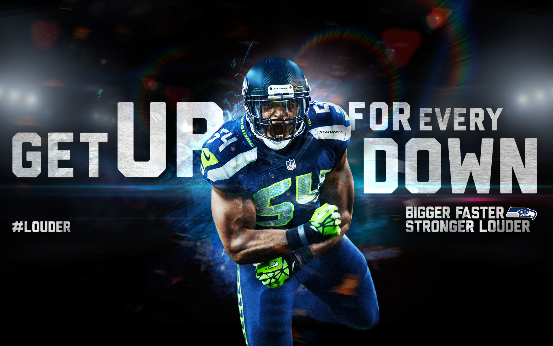 Get Up For Every Down #LOUDER 1920x1200
