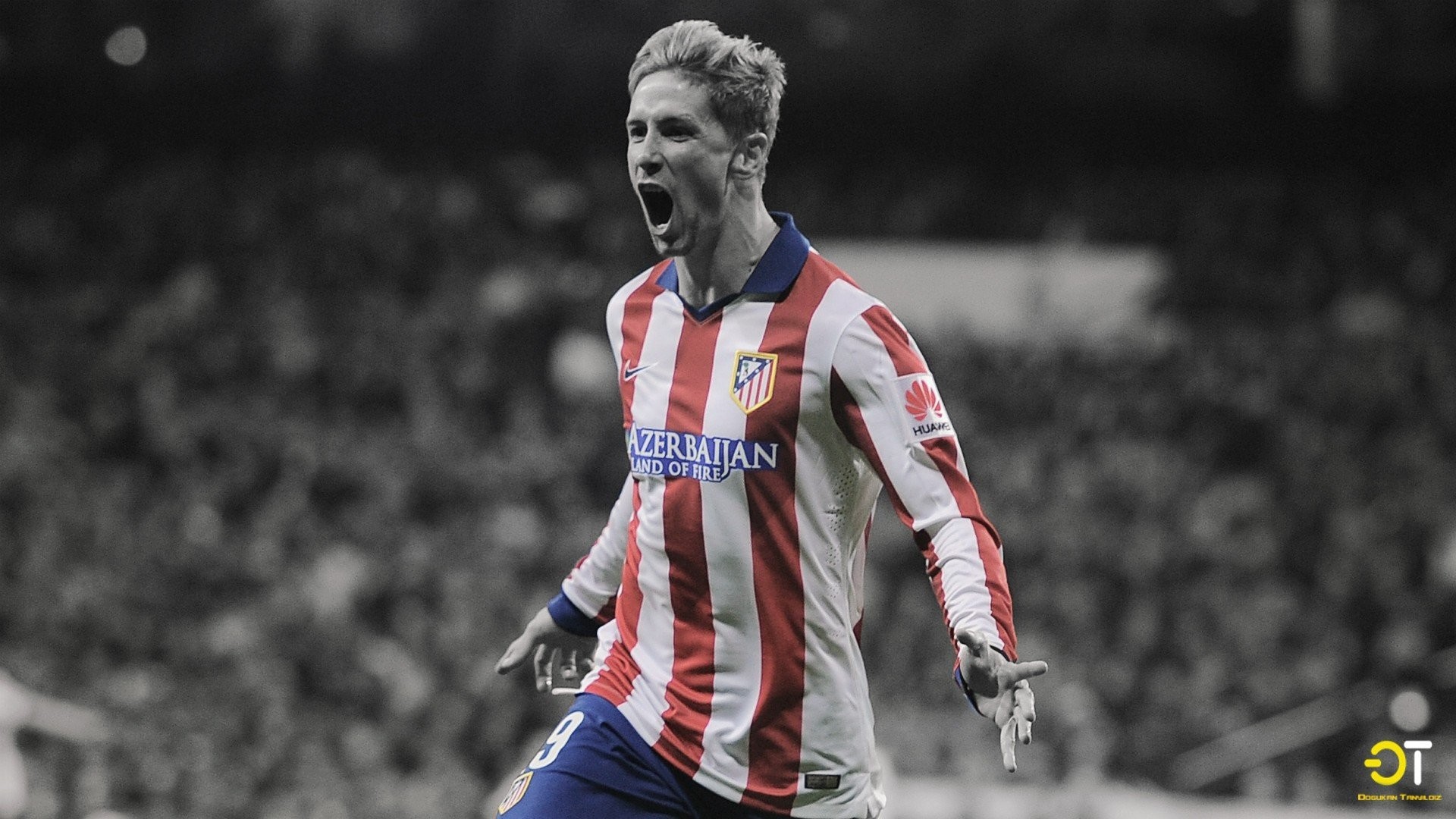 Fernando Torres, Atletico Madrid, Azerbaijan, Men 1920x1080