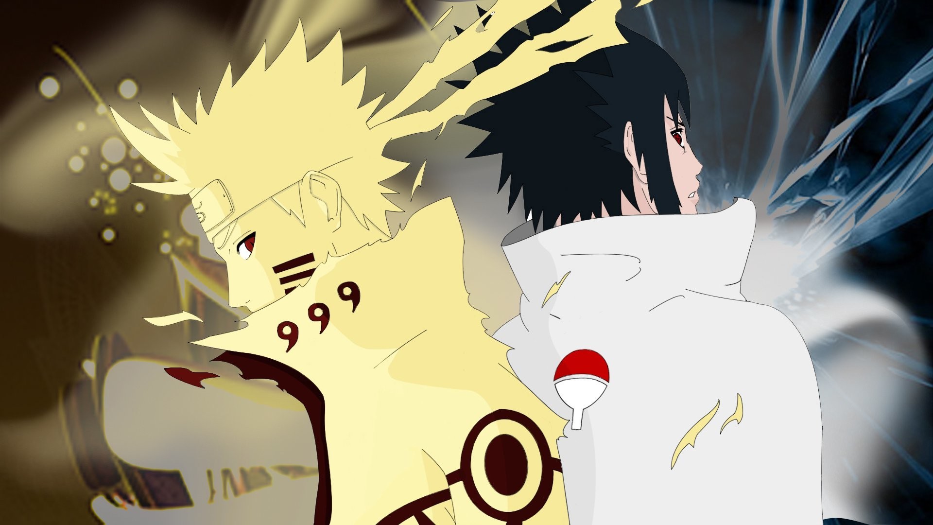 1920x1080 Naruto Shippuuden, Team 7, Sakura, Sasuke, Naruto, Kurama 1920x1080