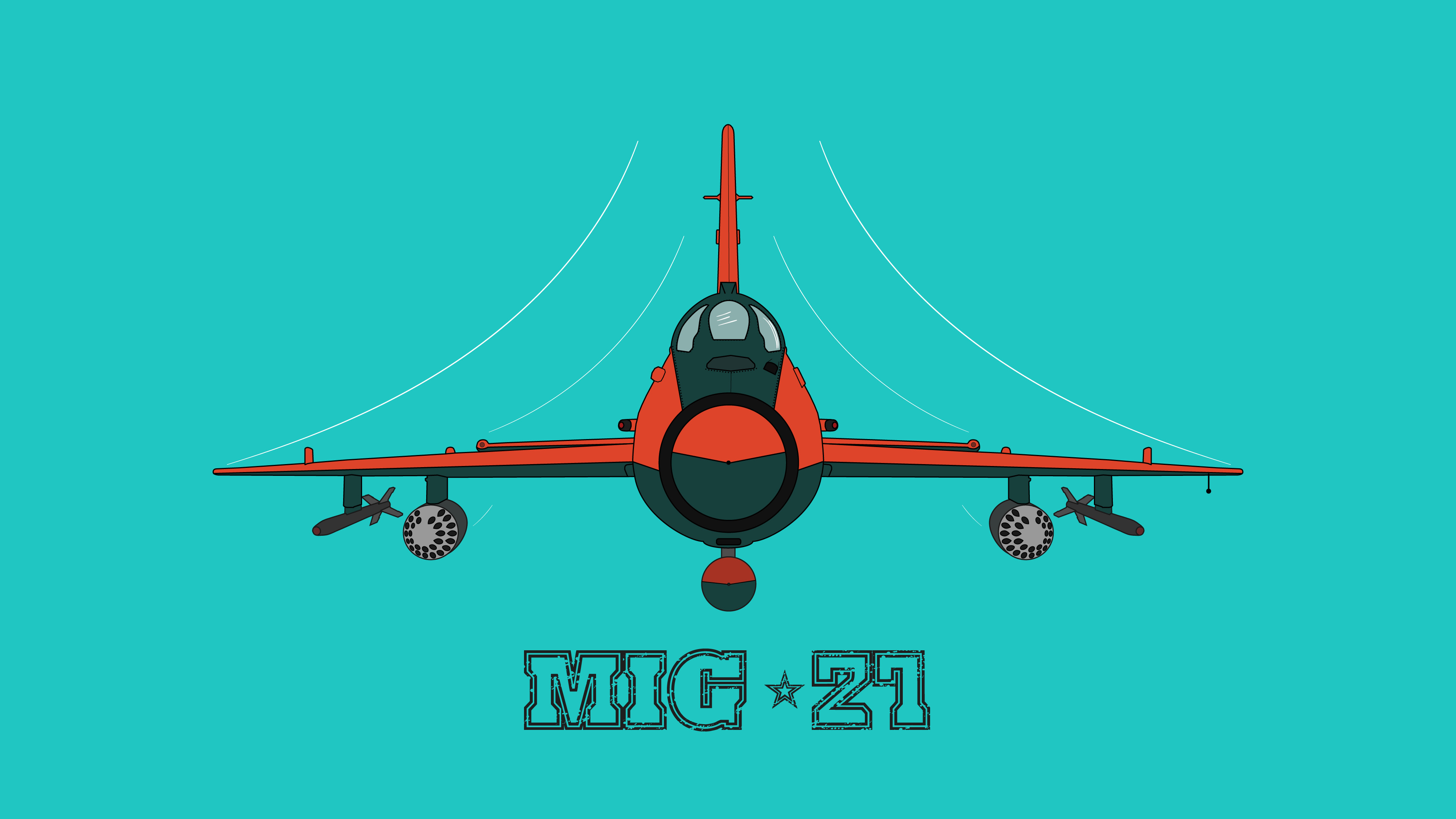 Mig-21 wallpapers. 3840x2160