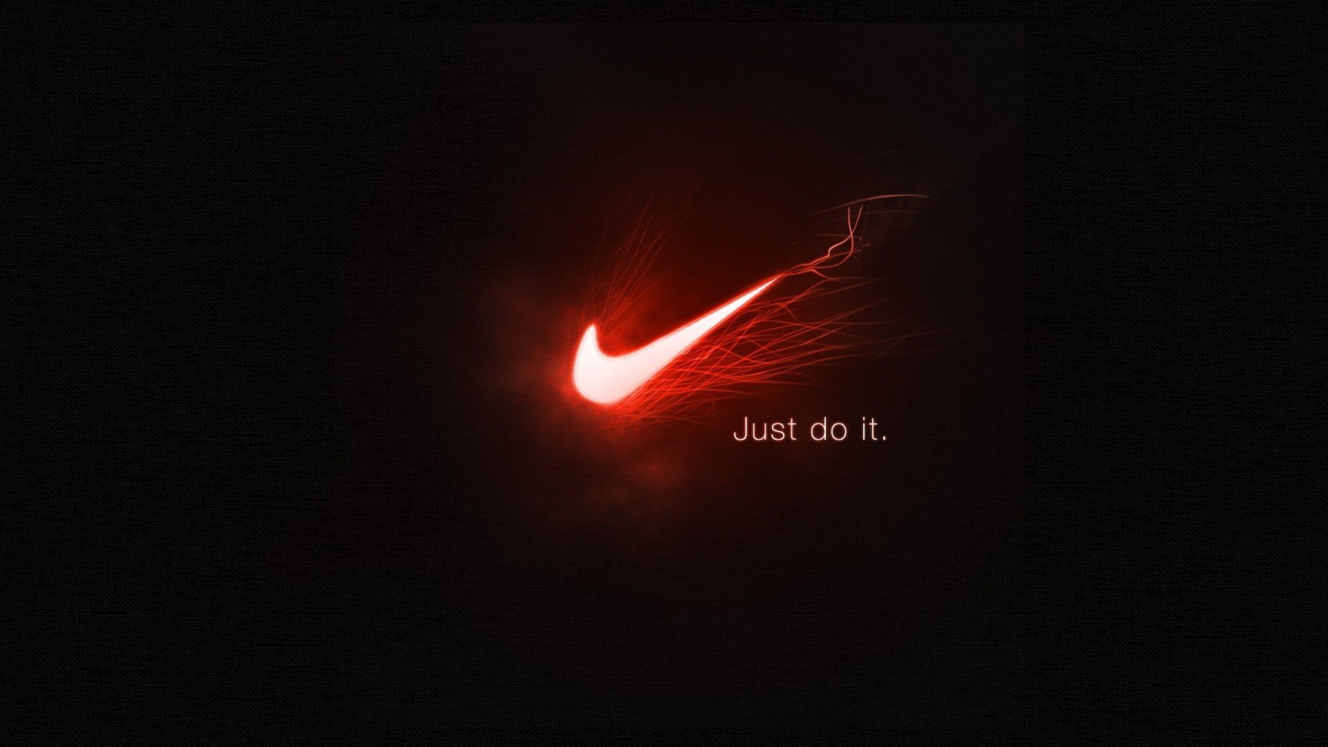 Just Do It Wallpaper 4K, Black background, 8K, Nike