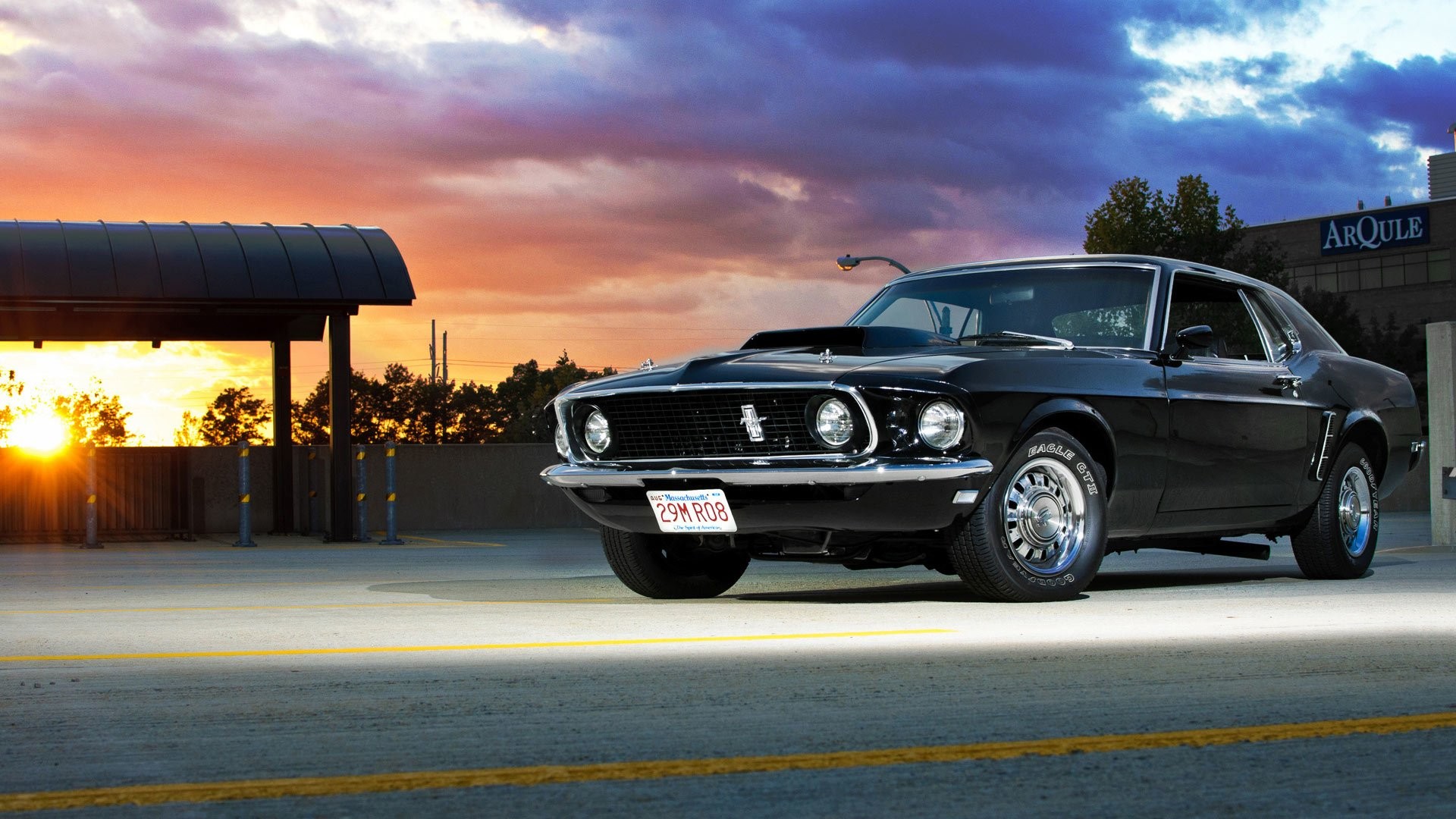 Ford Mustang Gt Muscle Car muscle cars computer HD wallpaper  Pxfuel