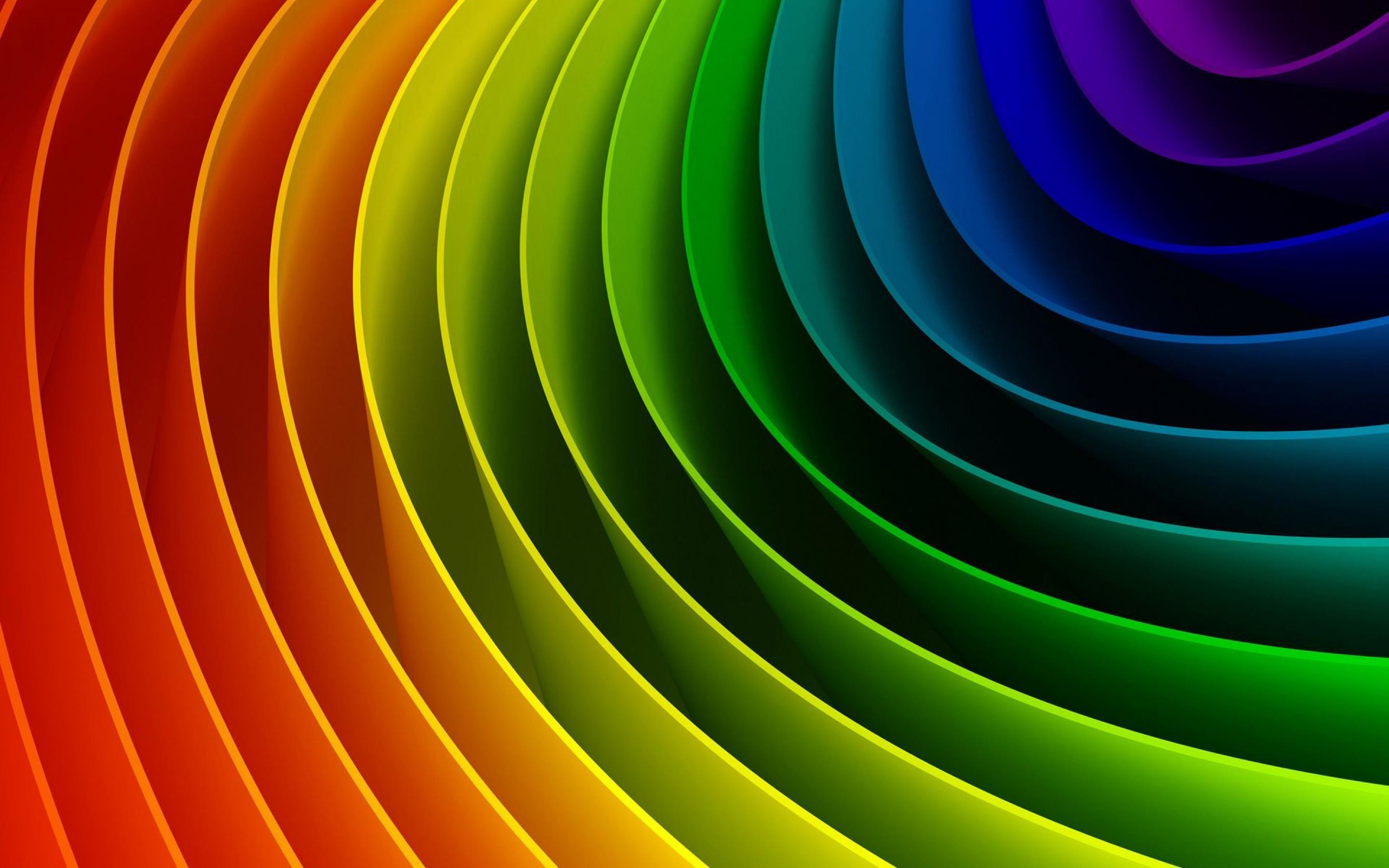 Awesome Rainbow Background Wallpaper