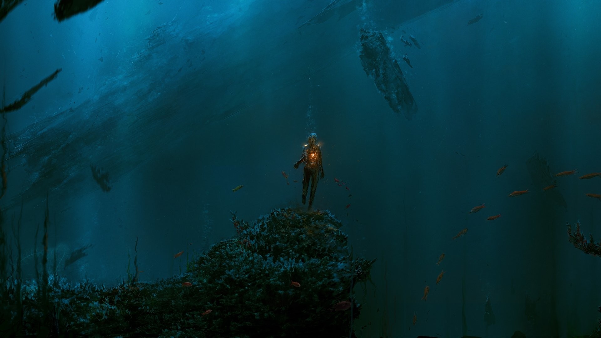 Underwater Wallpapers (70+ pictures)