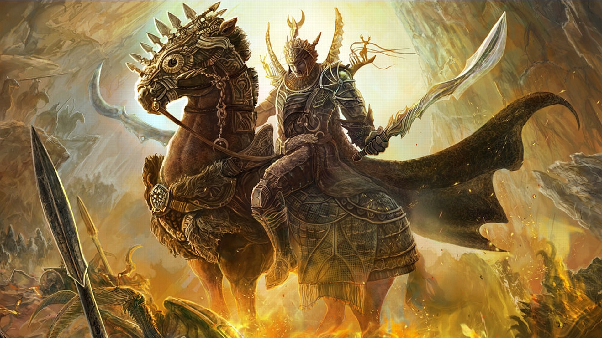 Fantasy - Warrior Wallpaper 1920x1080