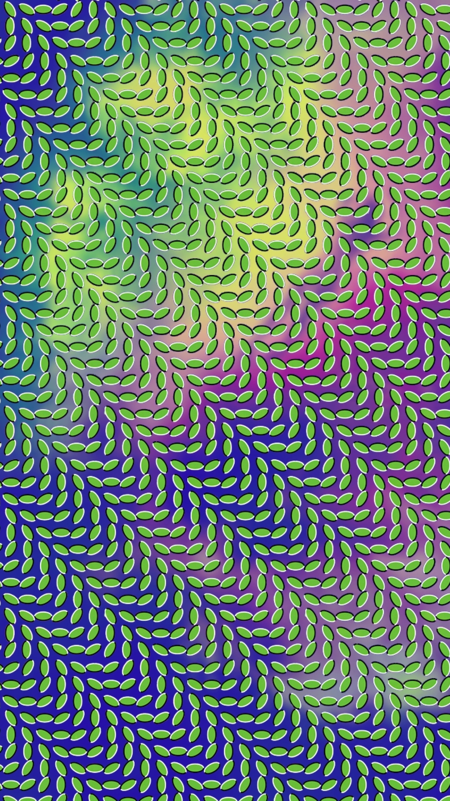 Preview wallpaper optical illusion, colorful, surface, line, light 1440x2560 1440x2560