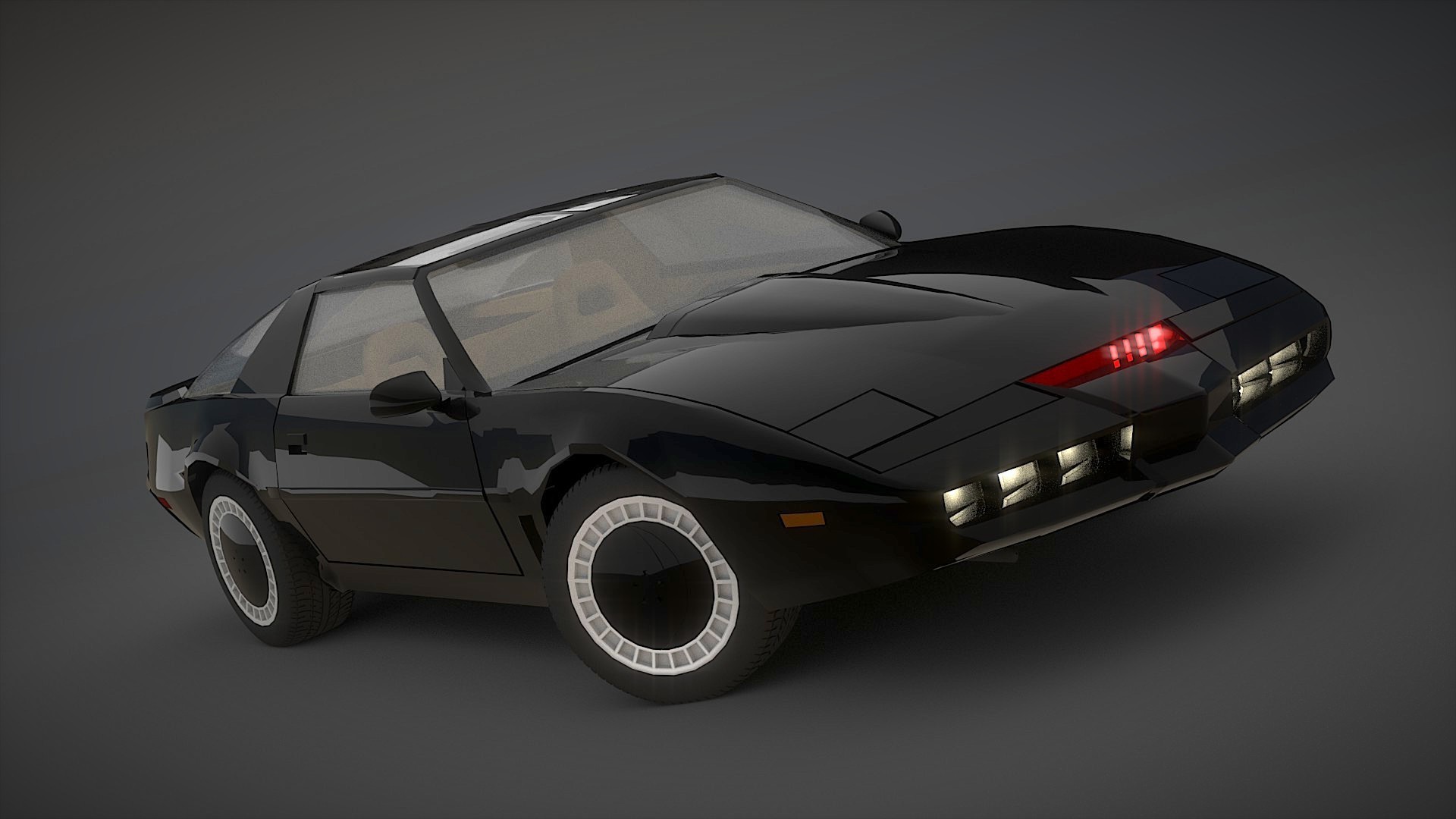 kitt knight rider car