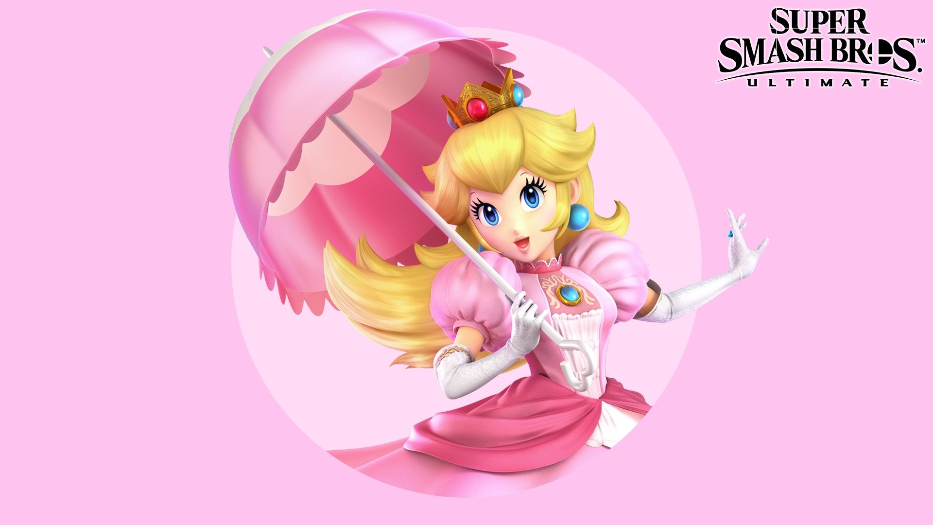 Download Princess Peach the leading character from the Mario series of  video games Wallpaper  Wallpaperscom