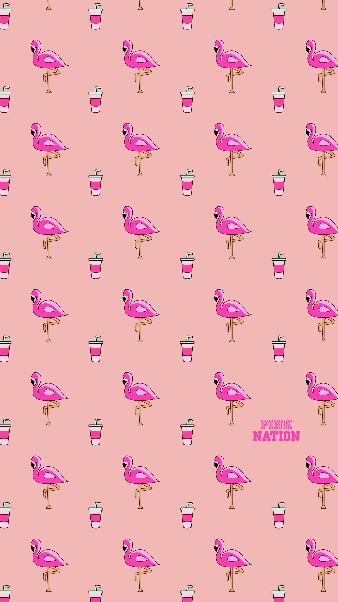 Victoria Secret Wallpaper Candy Pink Stripes Wallpaper / 3d - Etsy