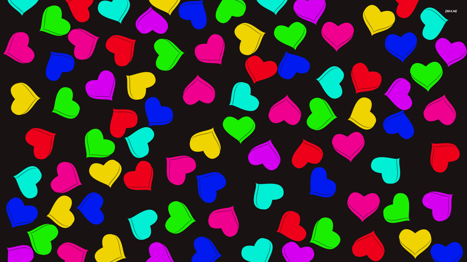 100 Neon Heart Wallpapers  Wallpaperscom