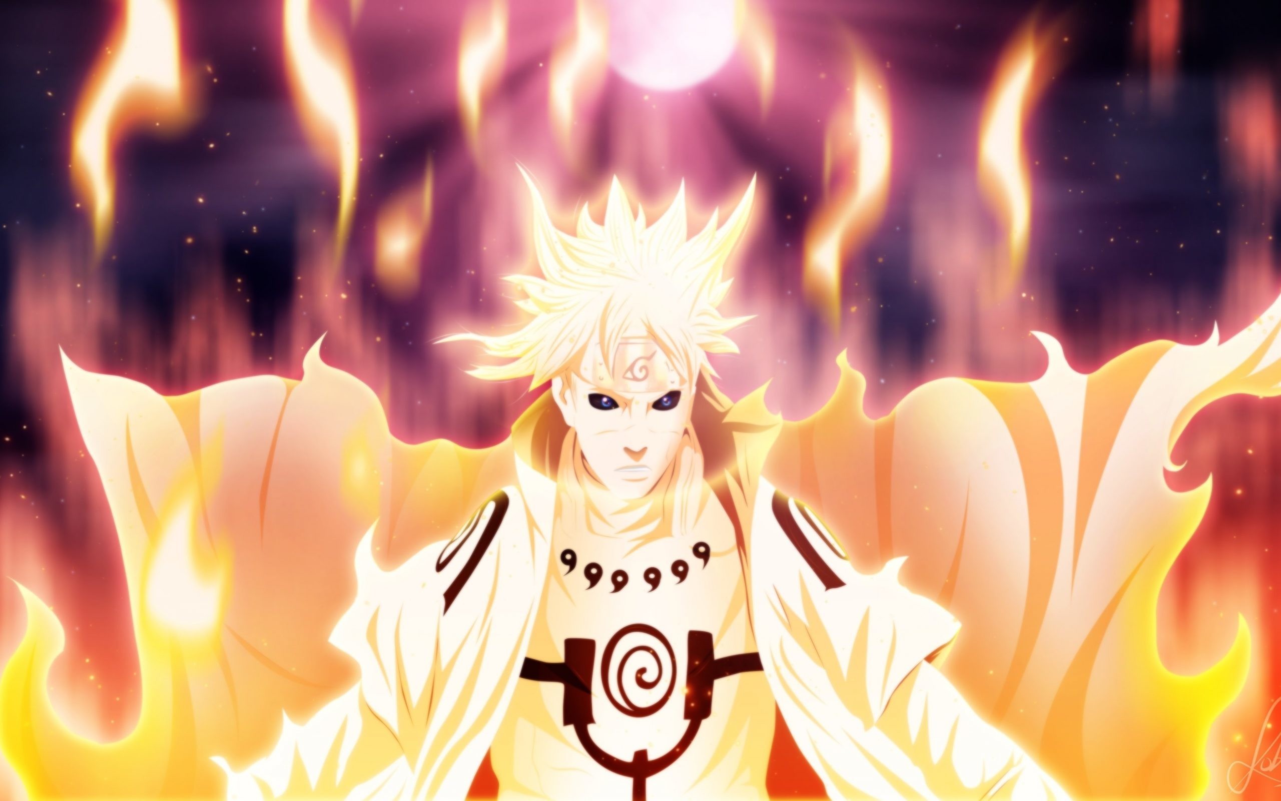 Minato Namikaze  Wallpaper  Wallpaper naruto shippuden Naruto uzumaki  art Naruto painting