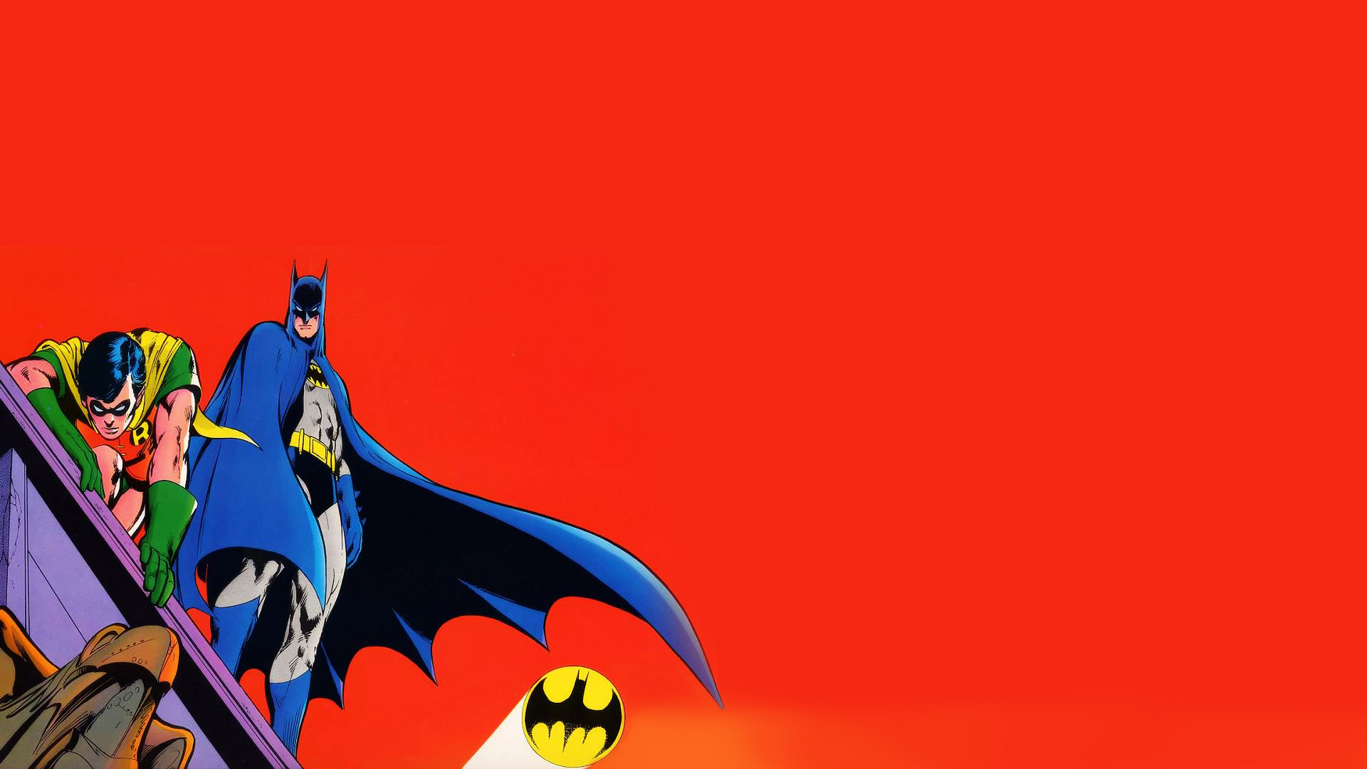 batman and robin logo wallpaper