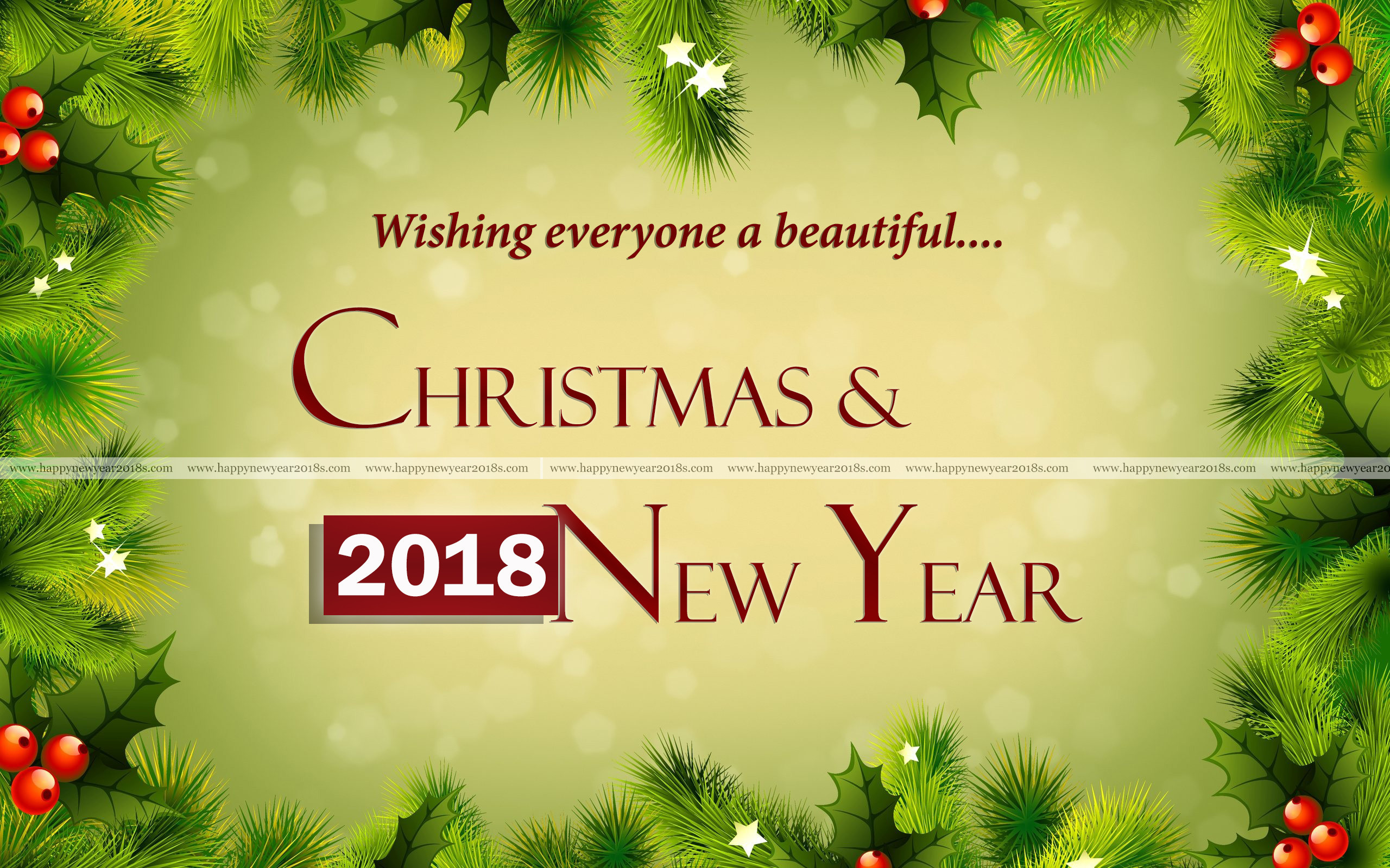 Merry Christmas 2018 Wallpaper 68 Pictures