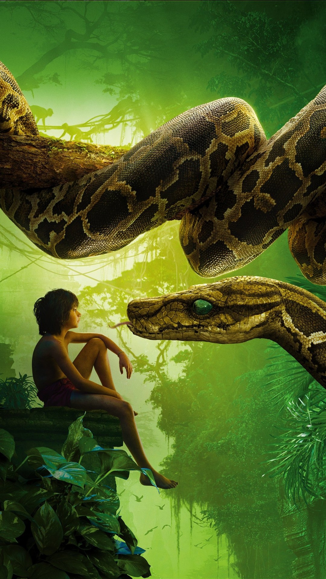 Movie The Jungle Book (2016). Wallpaper 622914 1080x1920