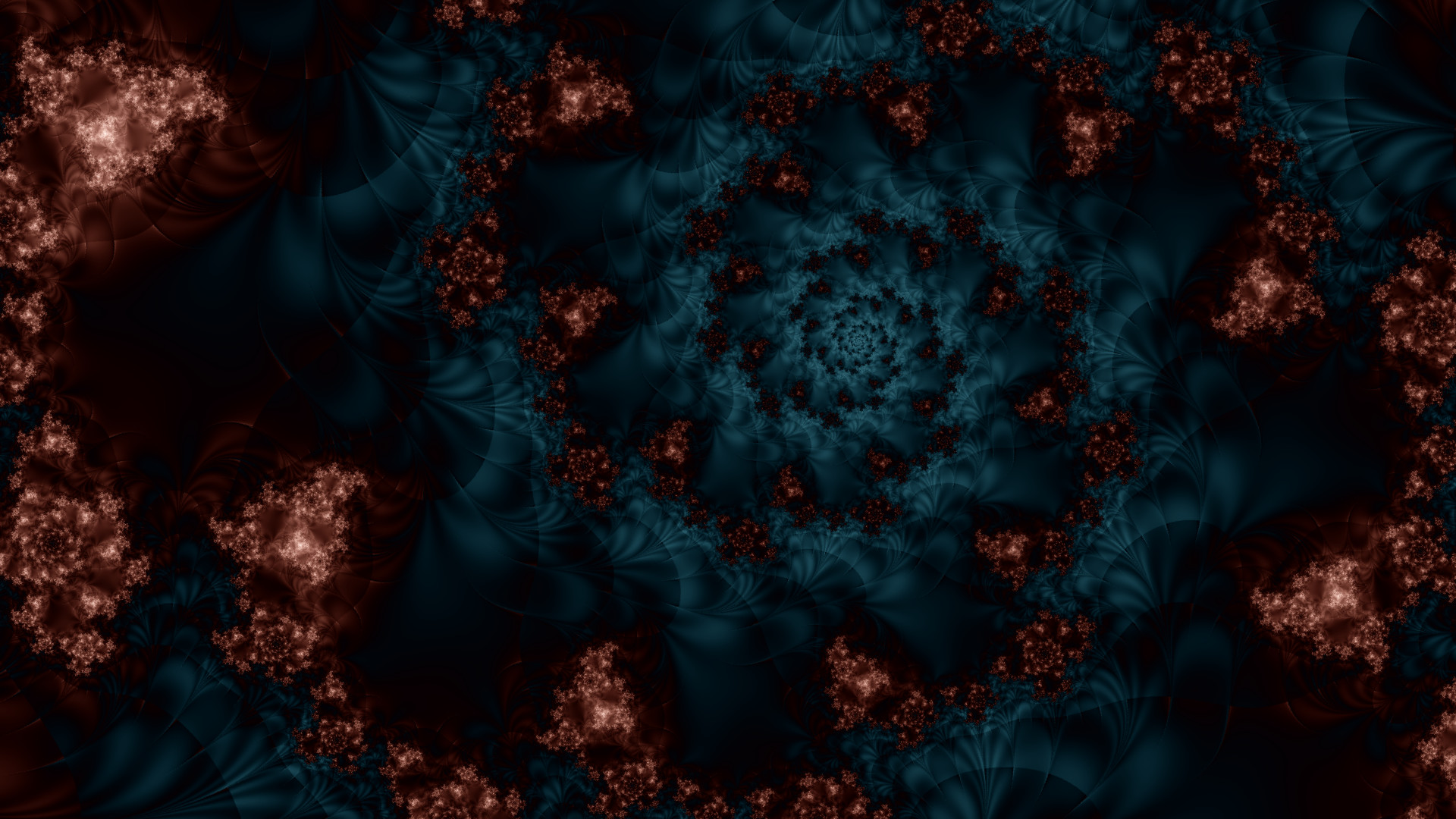 Dark fractal wallpaper