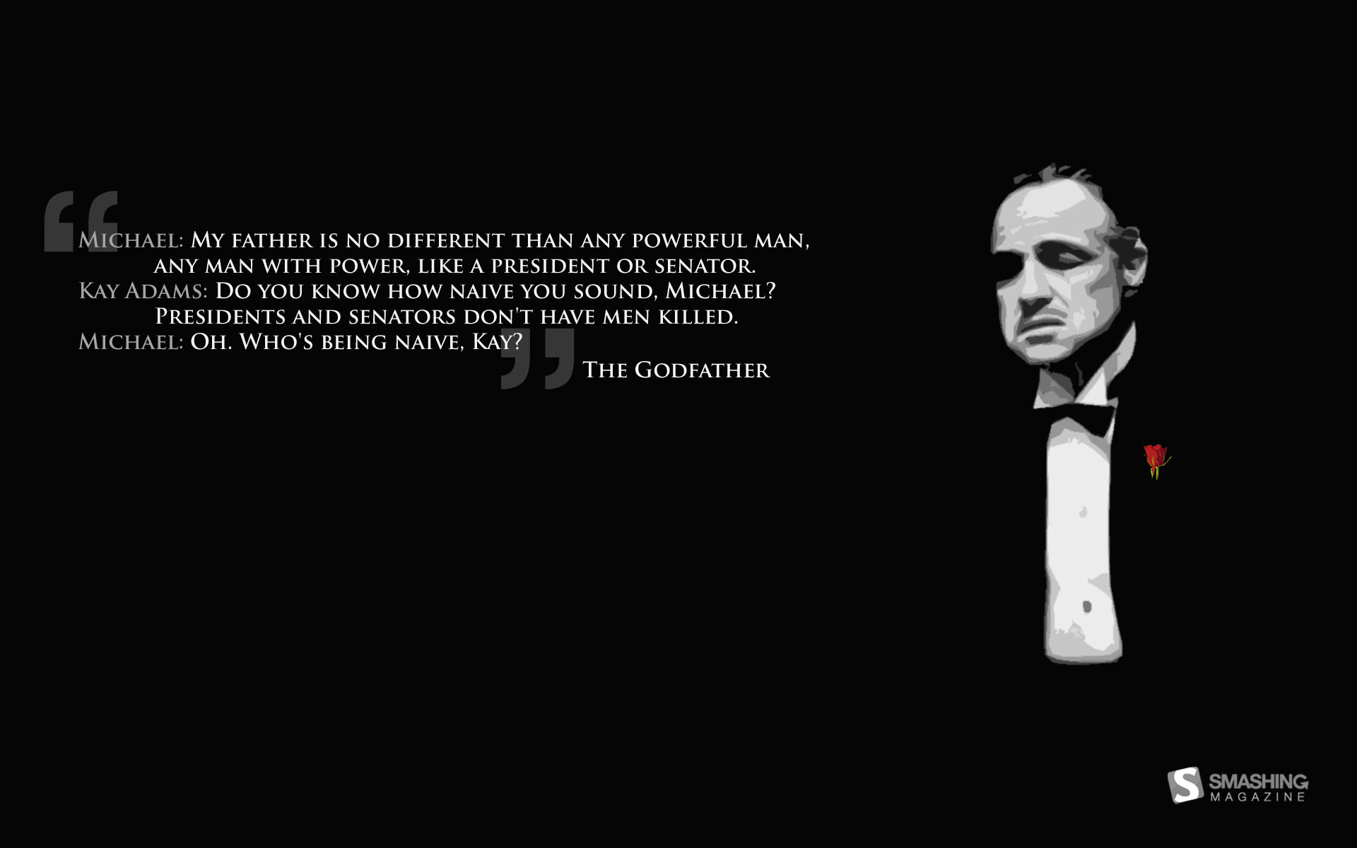 Michael Corleone Wallpaper  Coliseu Geek