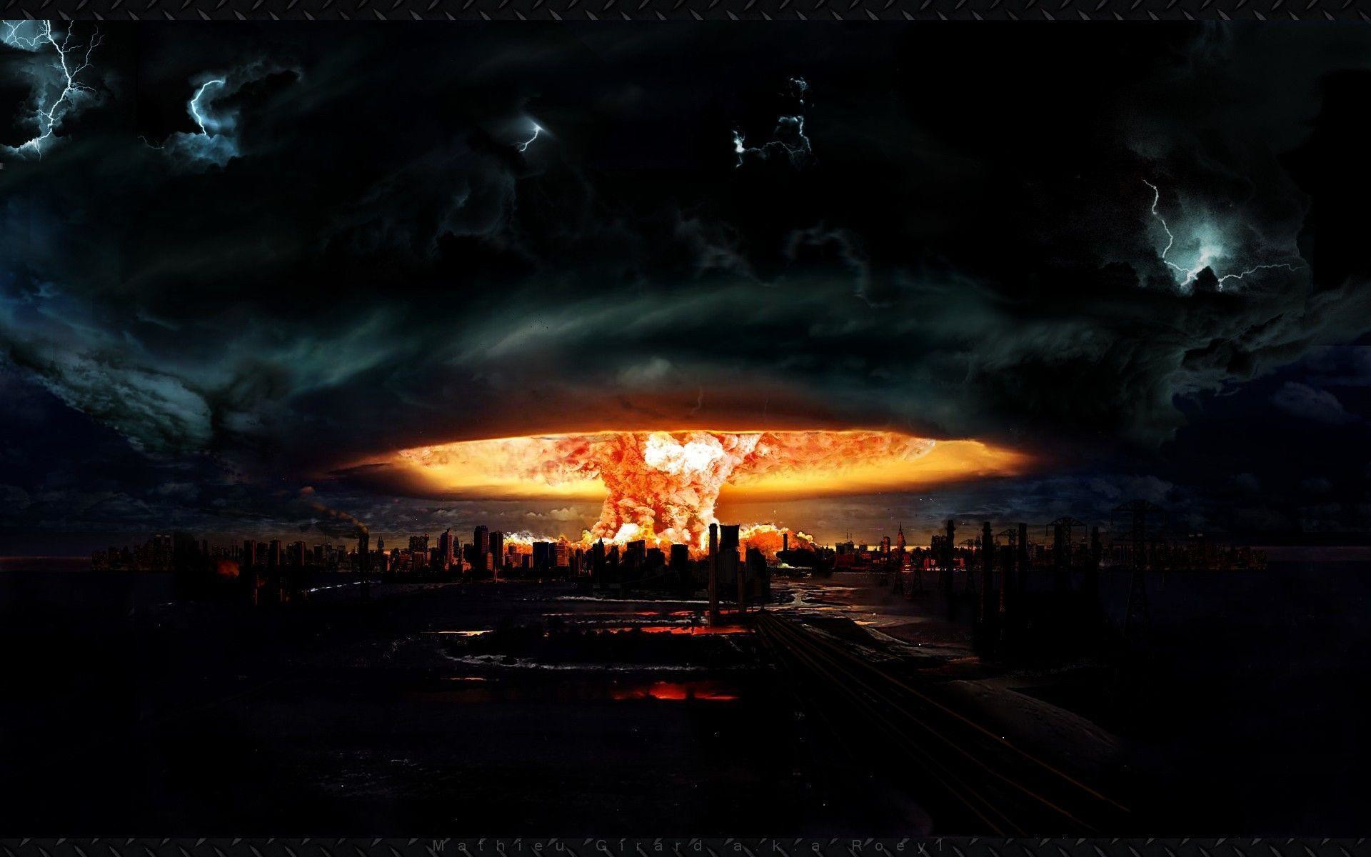 Wallpaper  1920x1200 px atomic background bomb evolution explosions  funny minimalistic nuclear nuke yellow 1920x1200  wallpaperUp   1539397  HD Wallpapers  WallHere