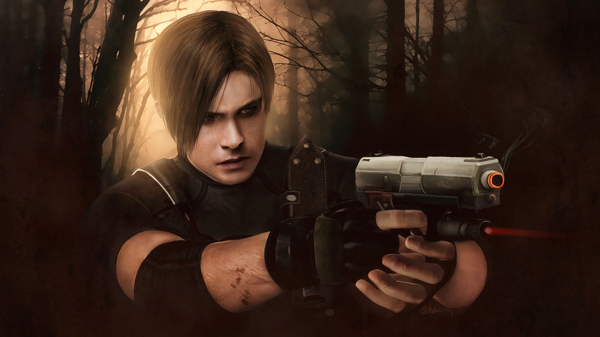 Leon S Kennedy 1080P 2k 4k HD wallpapers backgrounds free download   Rare Gallery