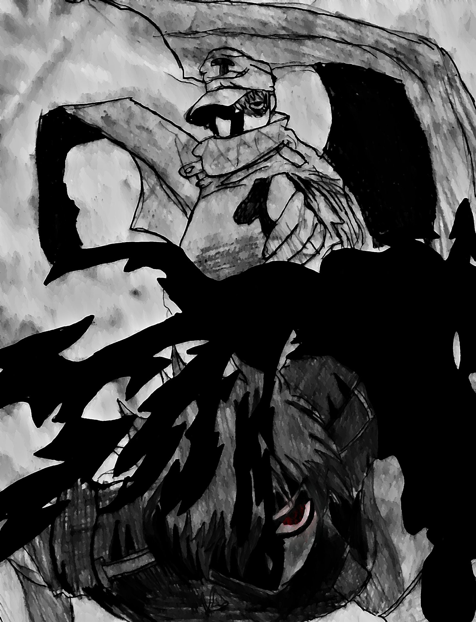 ... Seras Victoria Vs. Hans Gunsche by korn88 1600x2090