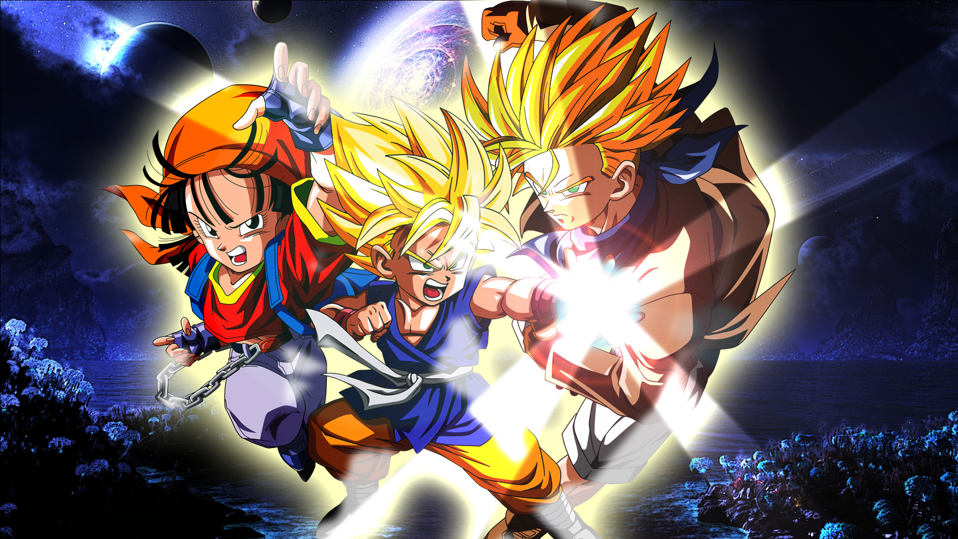 Pan Super Saiyan= by Krizeii  Anime dragon ball goku, Anime dragon ball  super, Dragon ball gt