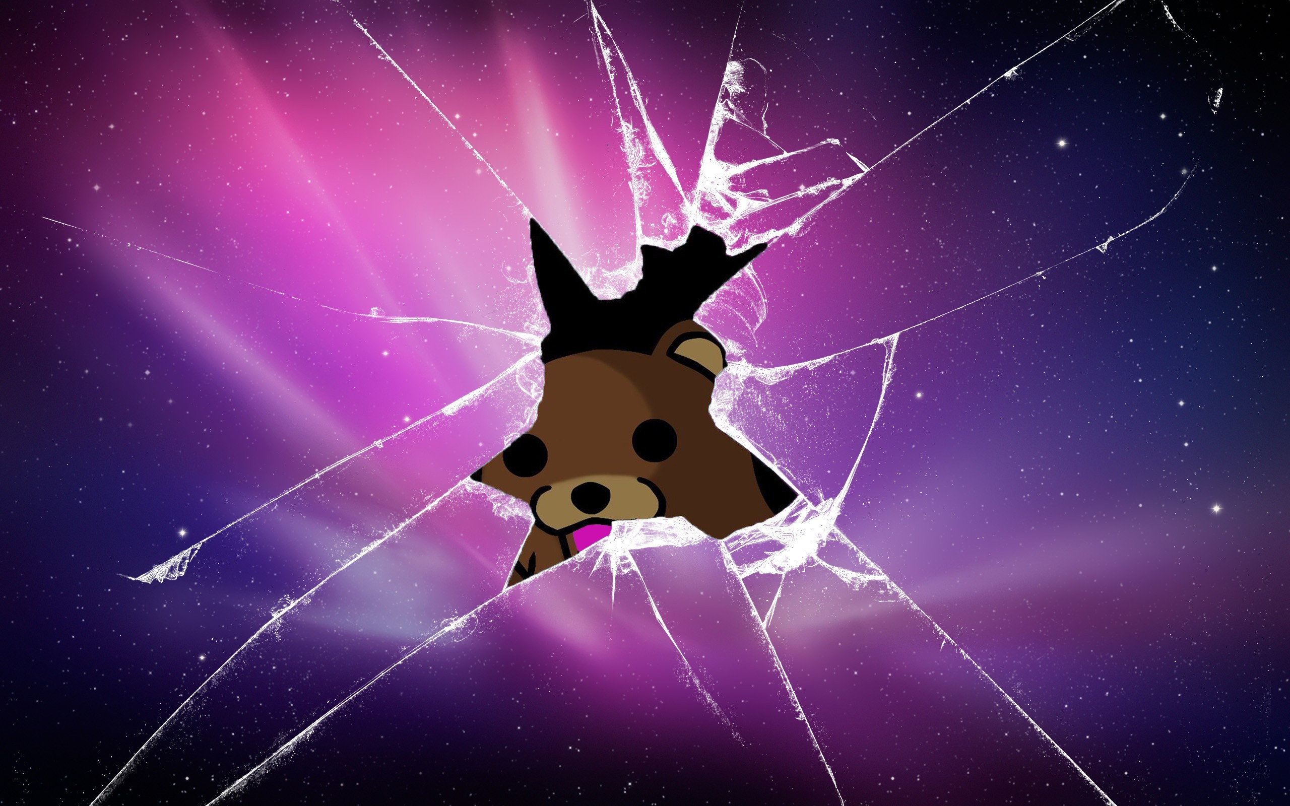 Cracked Screen Background cute. 2560x1600
