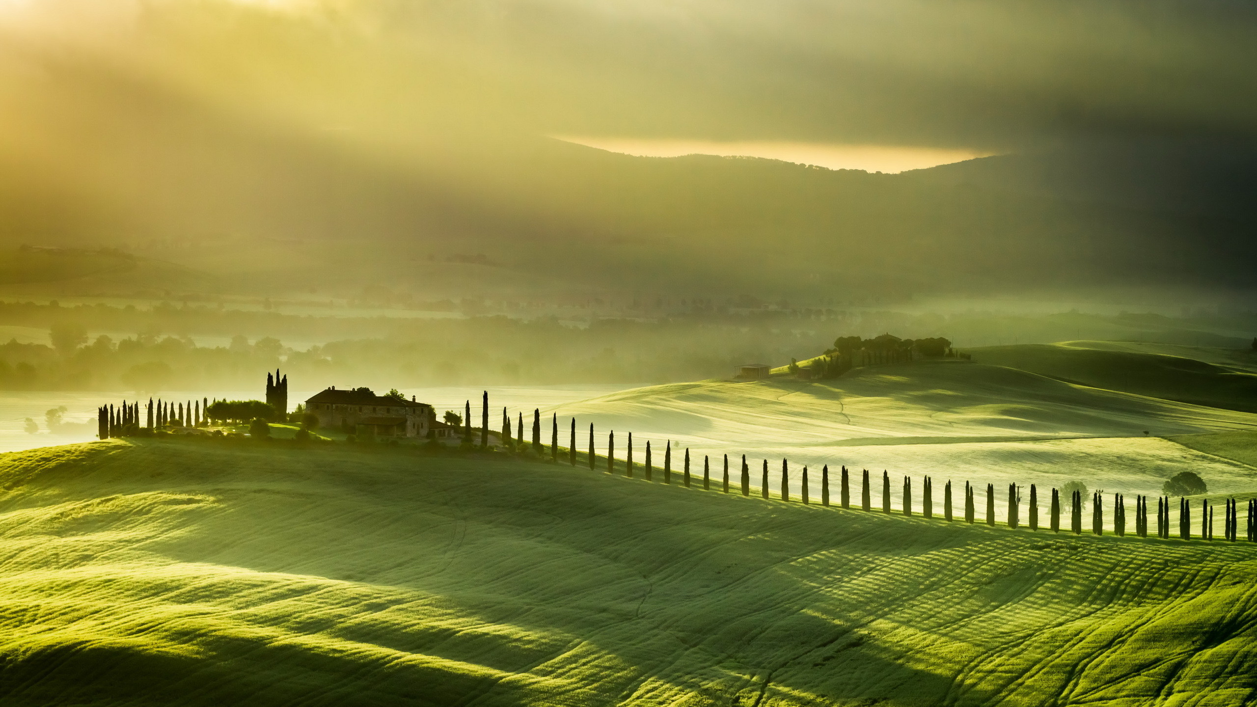 World / Tuscany Wallpaper 2560x1440