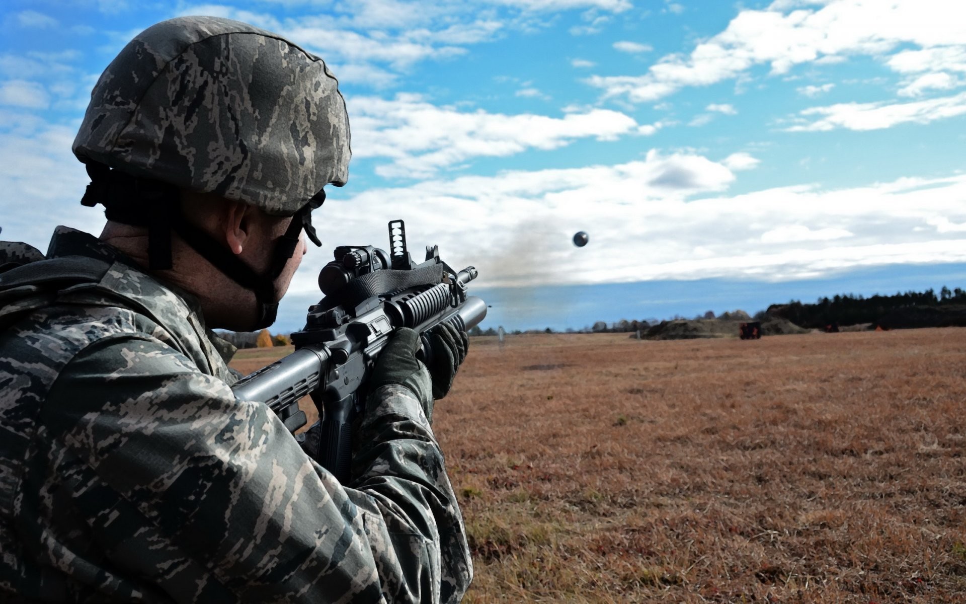 grenade launcher airman air national guard air force 1920x1200