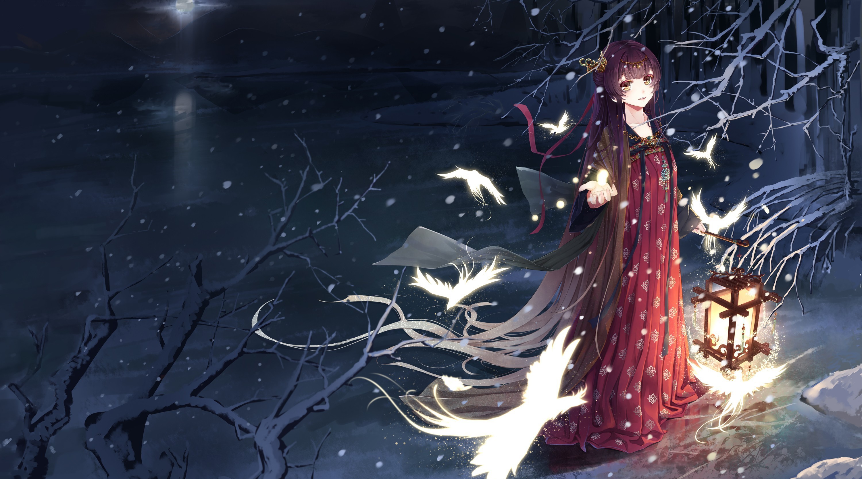 winter Snow Anime girls Alice in Wonderland HD Wallpapers  Desktop and  Mobile Images  Photos