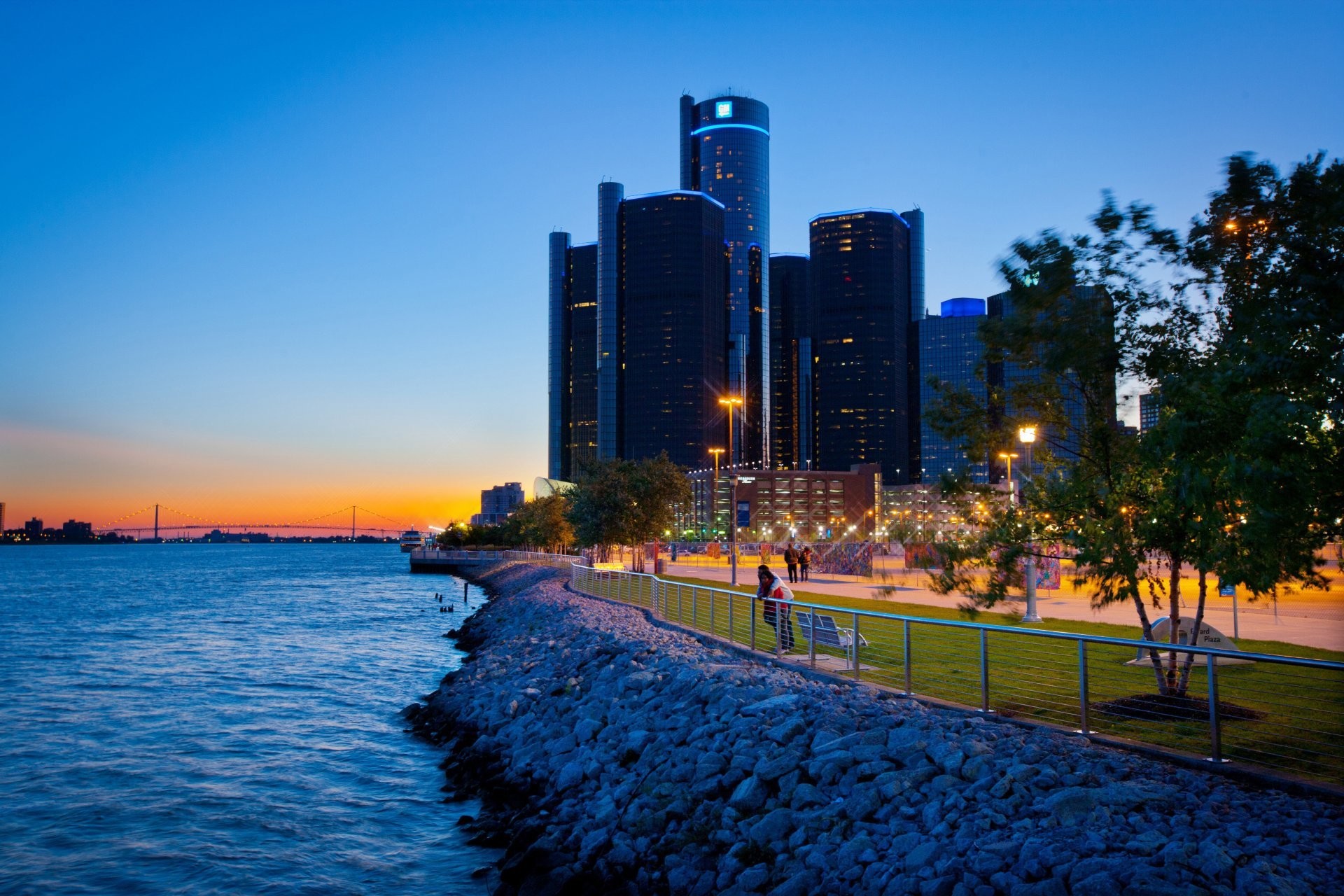 usa michigan detroit city town 1920x1280