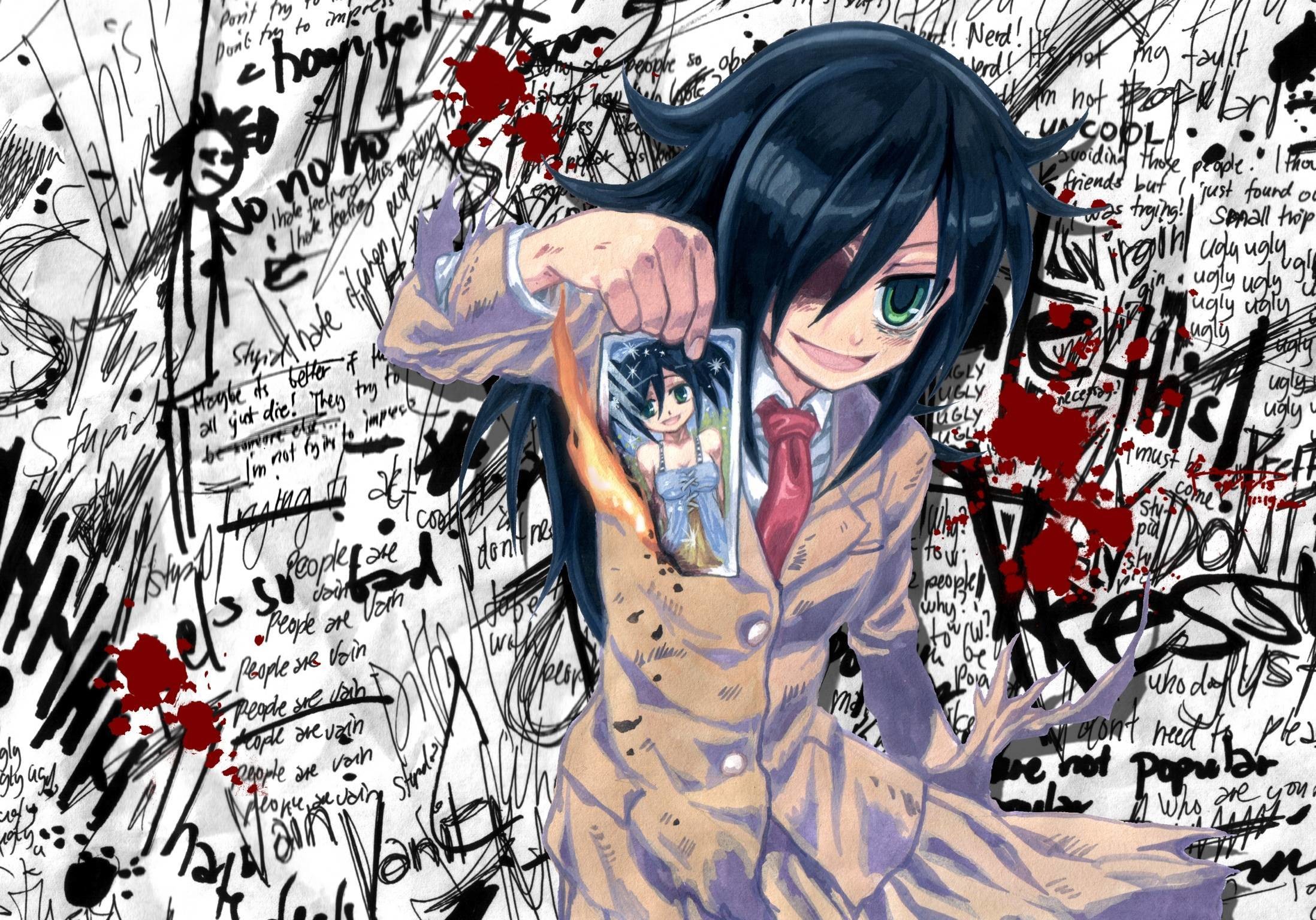 Watamote манга персонажи фото 7