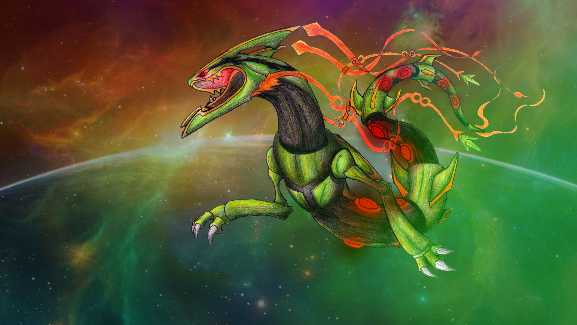 Rayquaza - Pokemon wallpaper - Game wallpapers - #35203