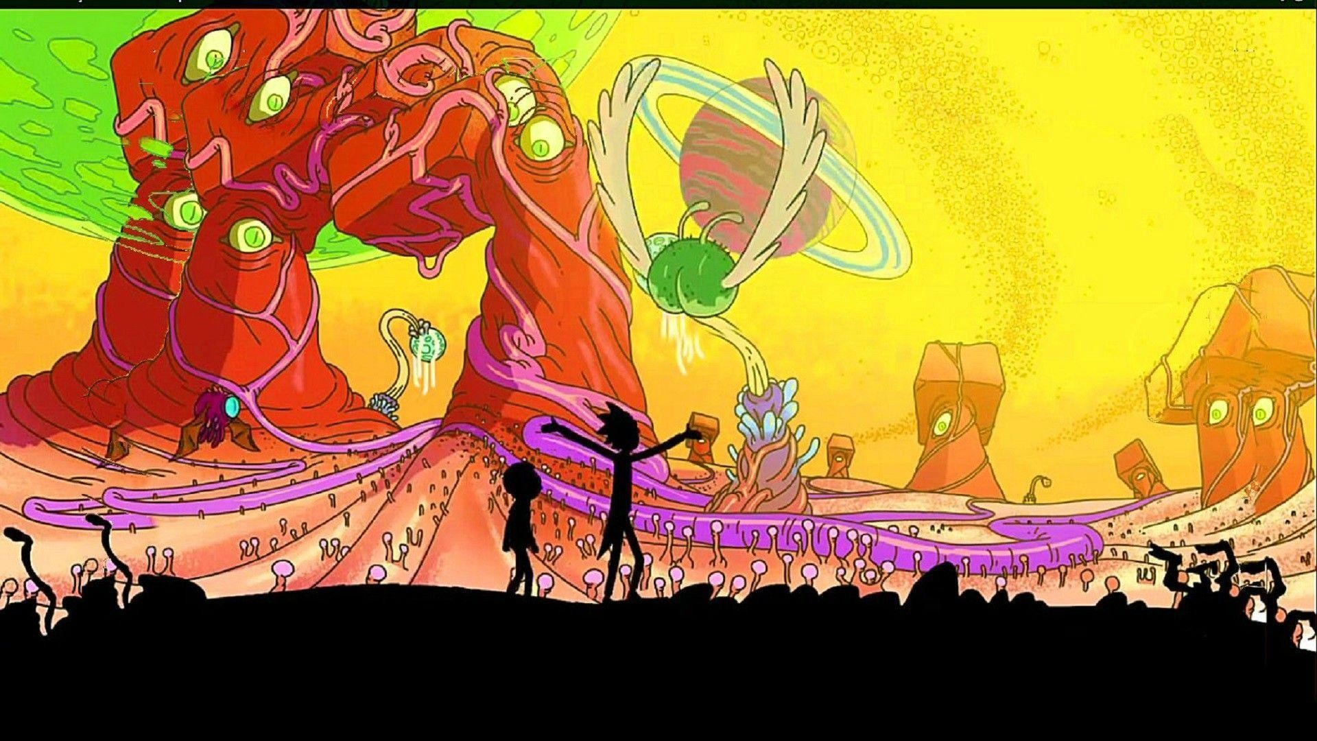 Featured image of post Psychedelic Rick And Morty Wallpaper 1920X1080
