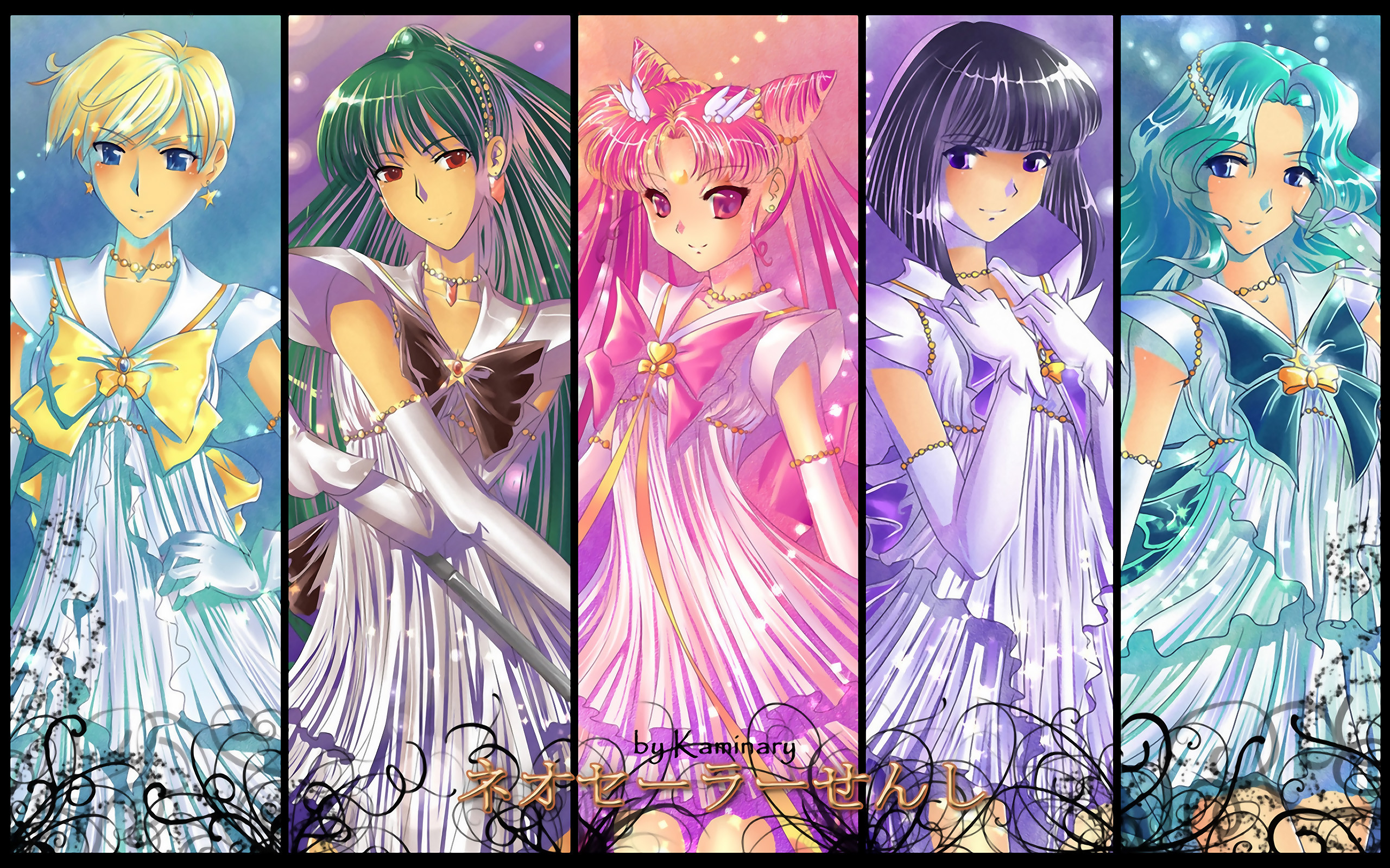 Sailor Moon Crystal Season 4 All Senshi Wallpaper by  xuweisen.deviantart.com on @DeviantArt