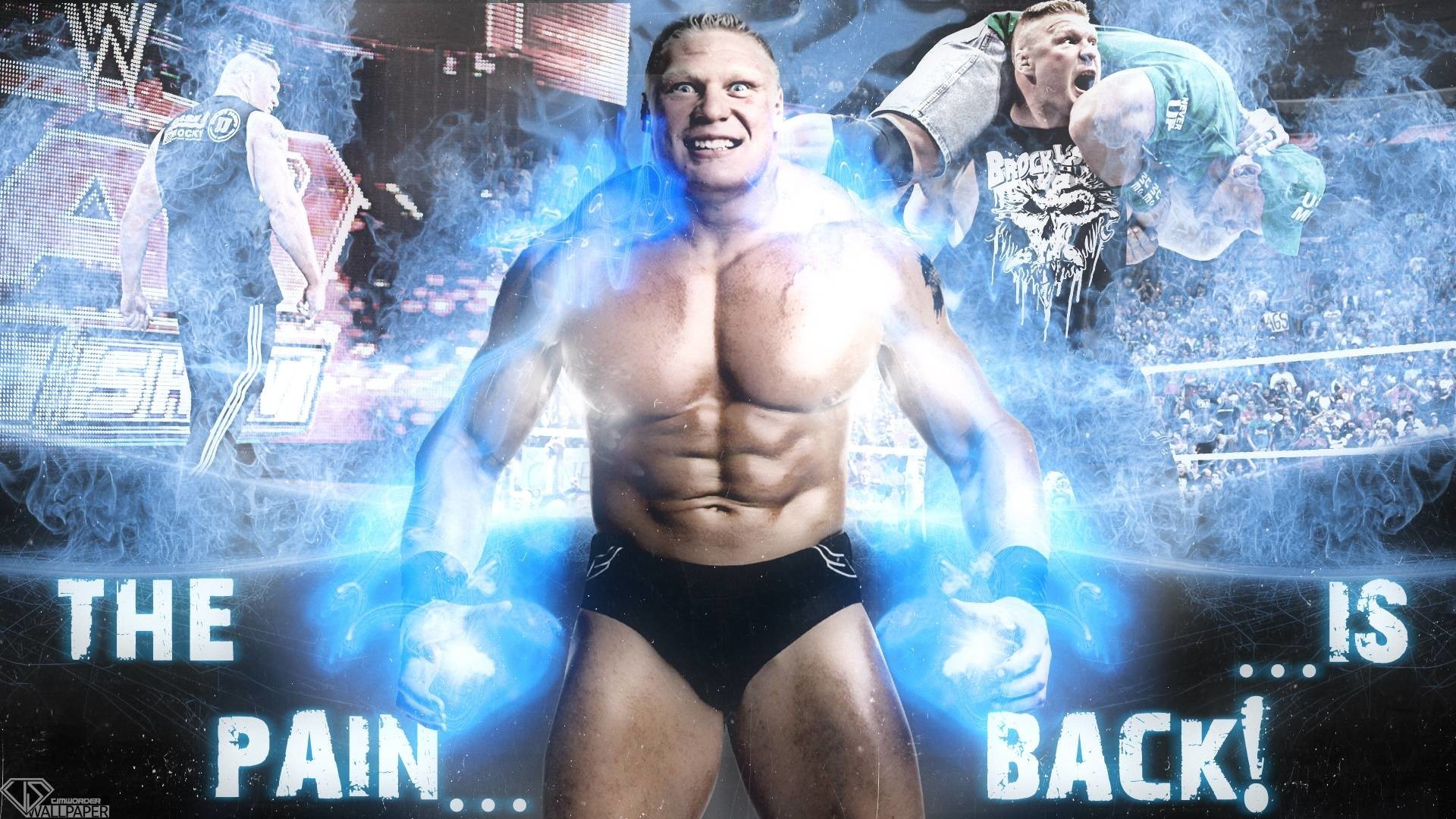WWE Brock Lesnar 2018 Wallpaper 1920x1080