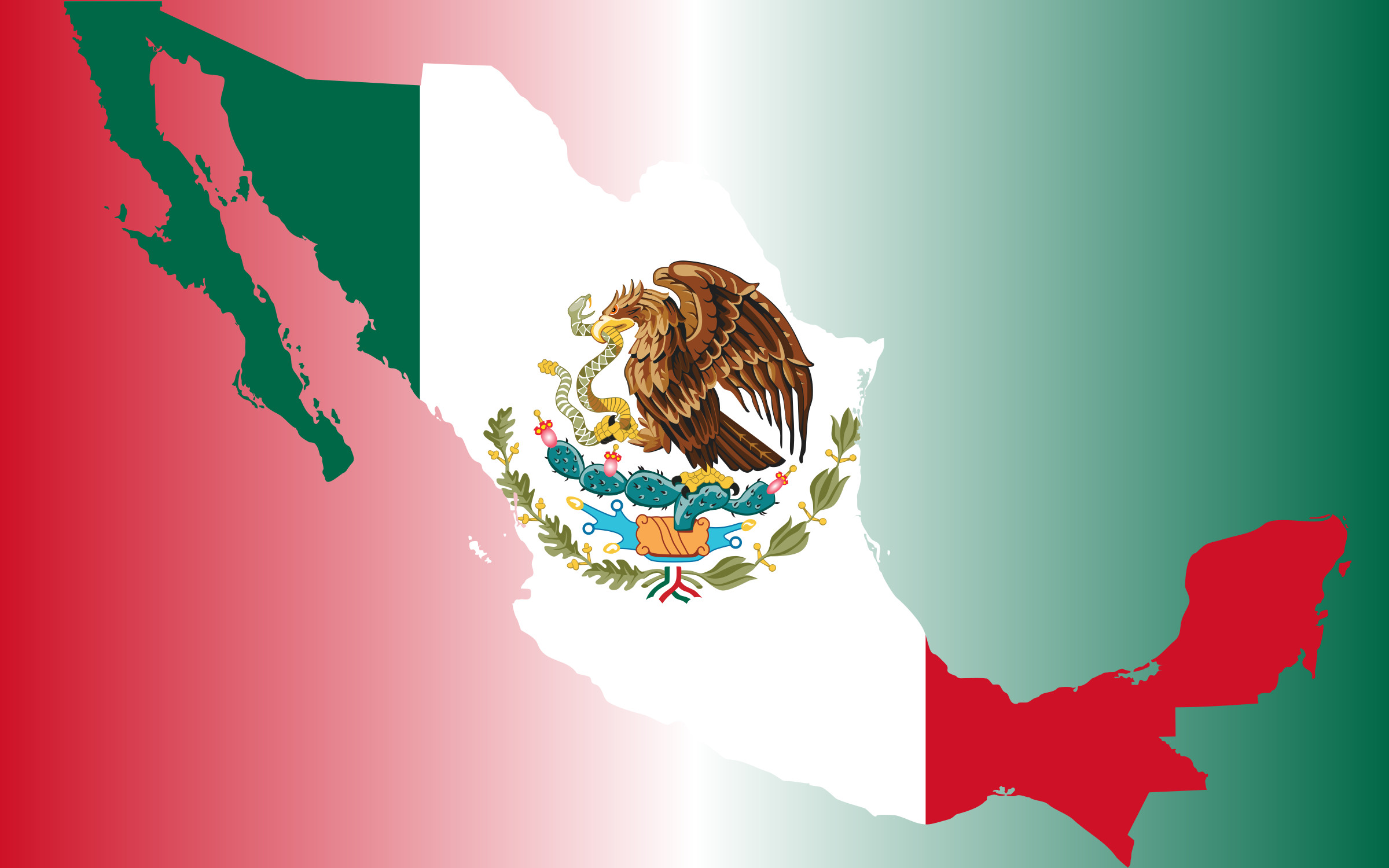 Download Vibrant Rainbow Mexican Flag Wallpaper  Wallpaperscom